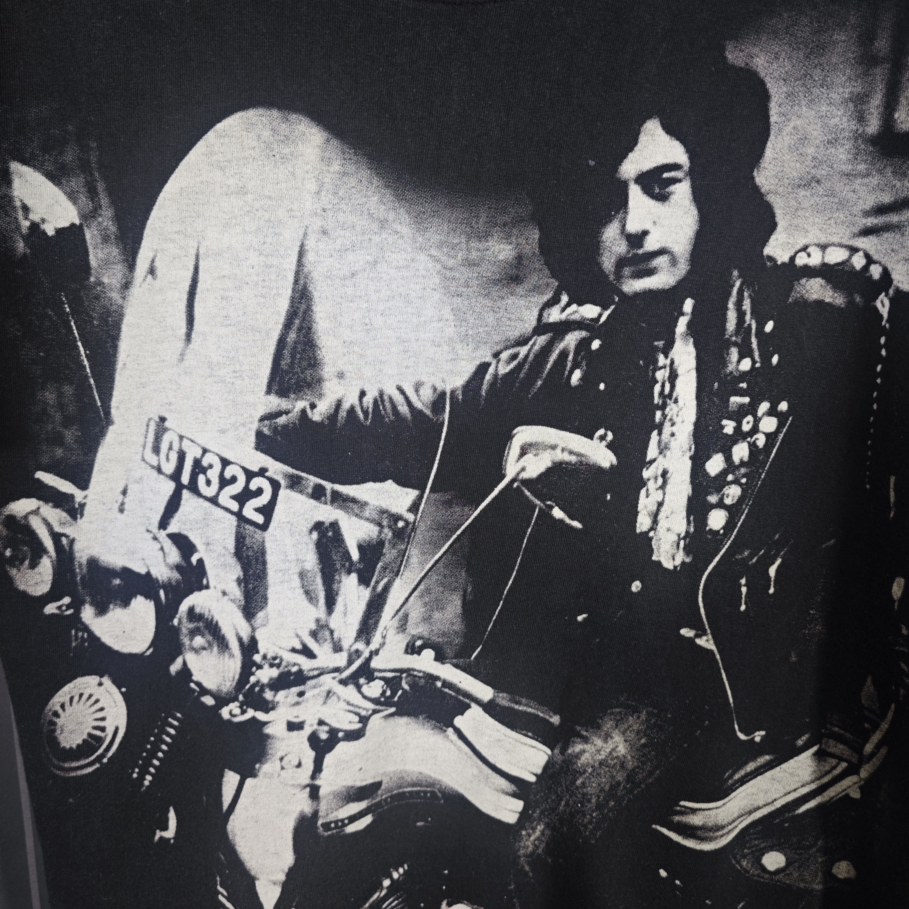 Other Jimmy Page Led Zeppelin Vintage , Liquid Blue T-shirt Size US L / EU 52-54 / 3 - 5 Thumbnail