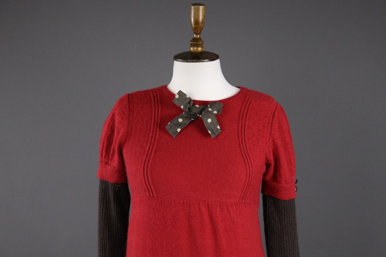 Kenzo Girls Kenzo Wool Designer Casual Knit Sweater Dress Size M Size M / US 6-8 / IT 42-44 - 3 Thumbnail