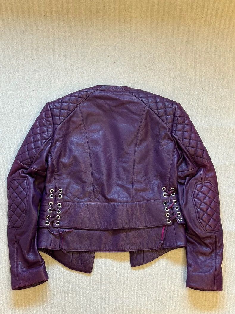 Balenciaga Balenciaga size 38 Purple show leather jacket 2505-Nextarr Size US M / EU 48-50 / 2 - 3 Thumbnail