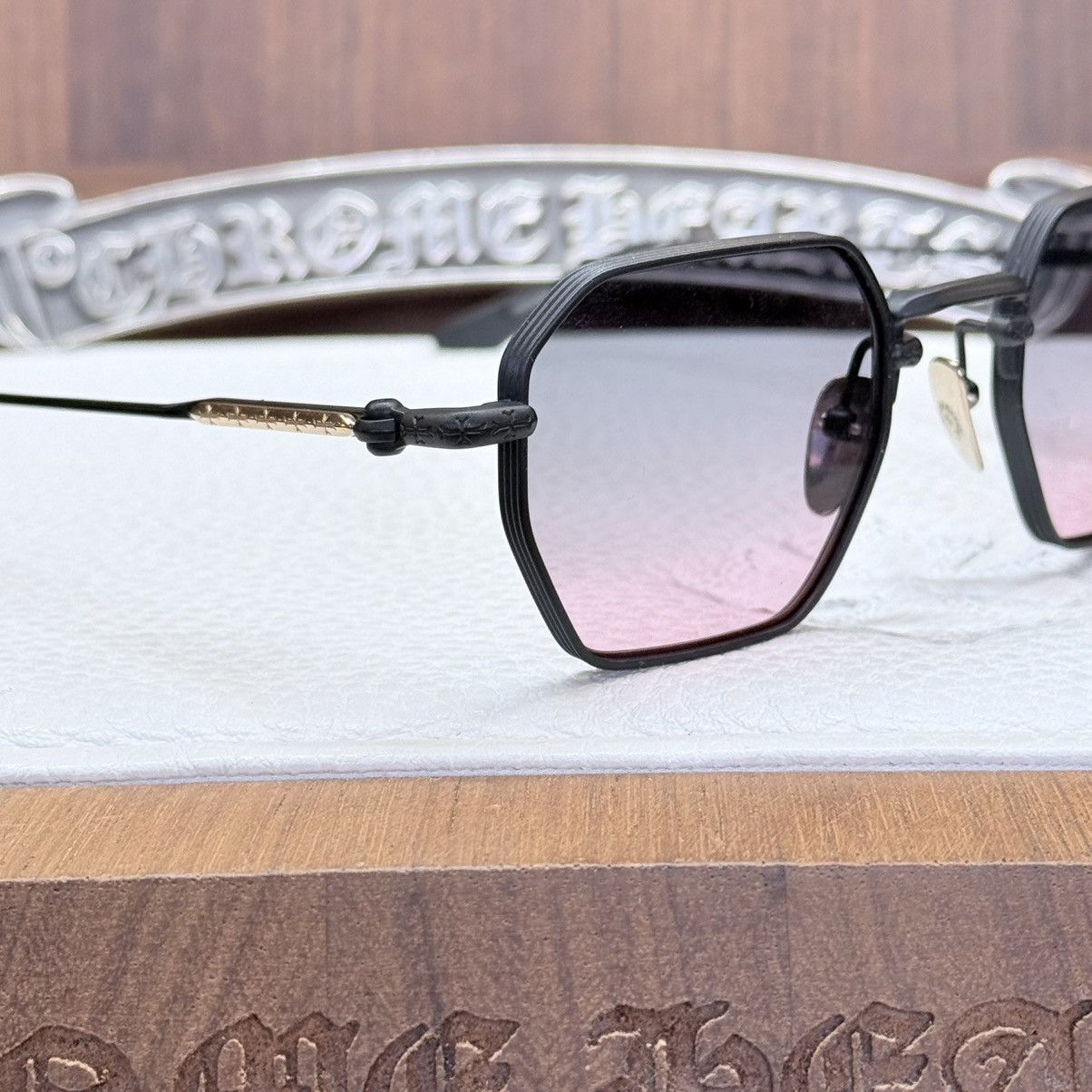 Chrome Hearts Chrome Hearts LUMP 1/1 Sunglasses Size ONE SIZE - 5 Thumbnail