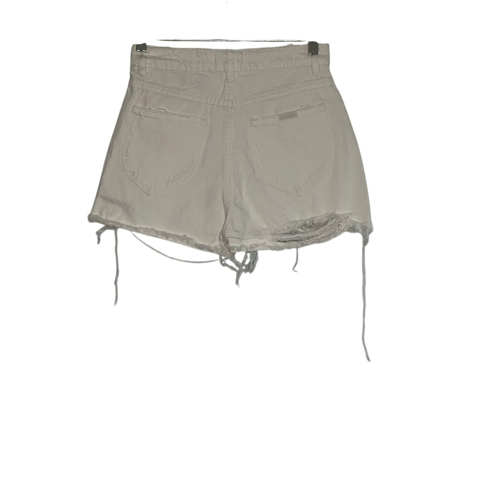 Rolla's Rolla's white duster high rise slim shorts size 25 -0 Size 26" / US 2 / IT 38 - 14 Thumbnail