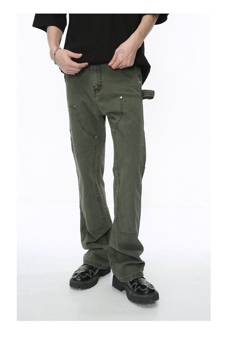 Japanese Brand × Jean Vintage trend washed multi-pocket cargo jeans Size US 32 / EU 48 - 2 Thumbnail