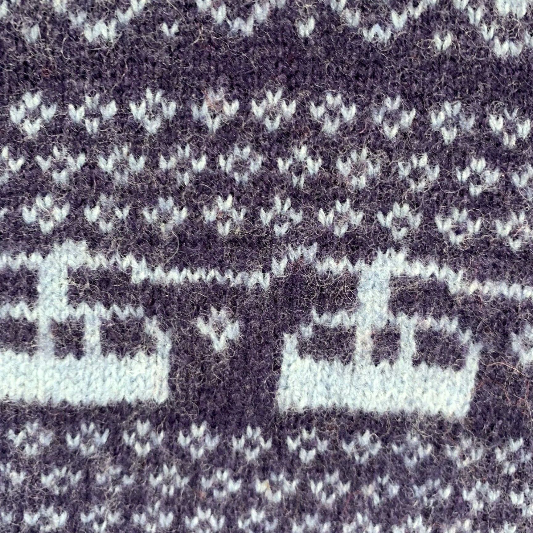 Original Penguin Vintage Men's XL Sweater Wool Nylon Fair Isle Pattern Crew Neck Pullover Fall Winter Retro 80s 90s Size US XL / EU 56 / 4 - 3 Thumbnail