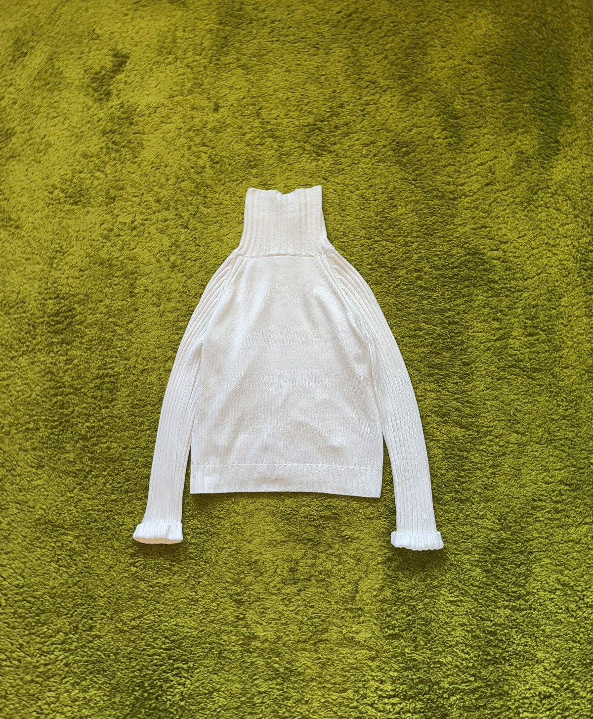 Lacoste × Vintage Lacoste 2000s vintage ribbed zip cardigan sweater Y2K Size M / US 6-8 / IT 42-44 - 2 Thumbnail