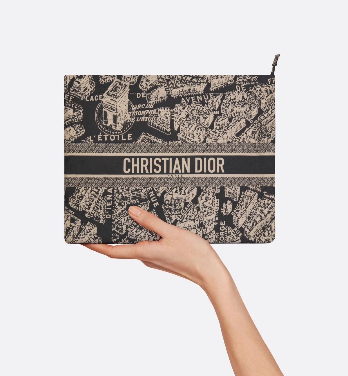 Dior o1bcso1str0226 Size:OS/ Zipped Pouch in Black/Beige Size ONE SIZE - 5 Thumbnail