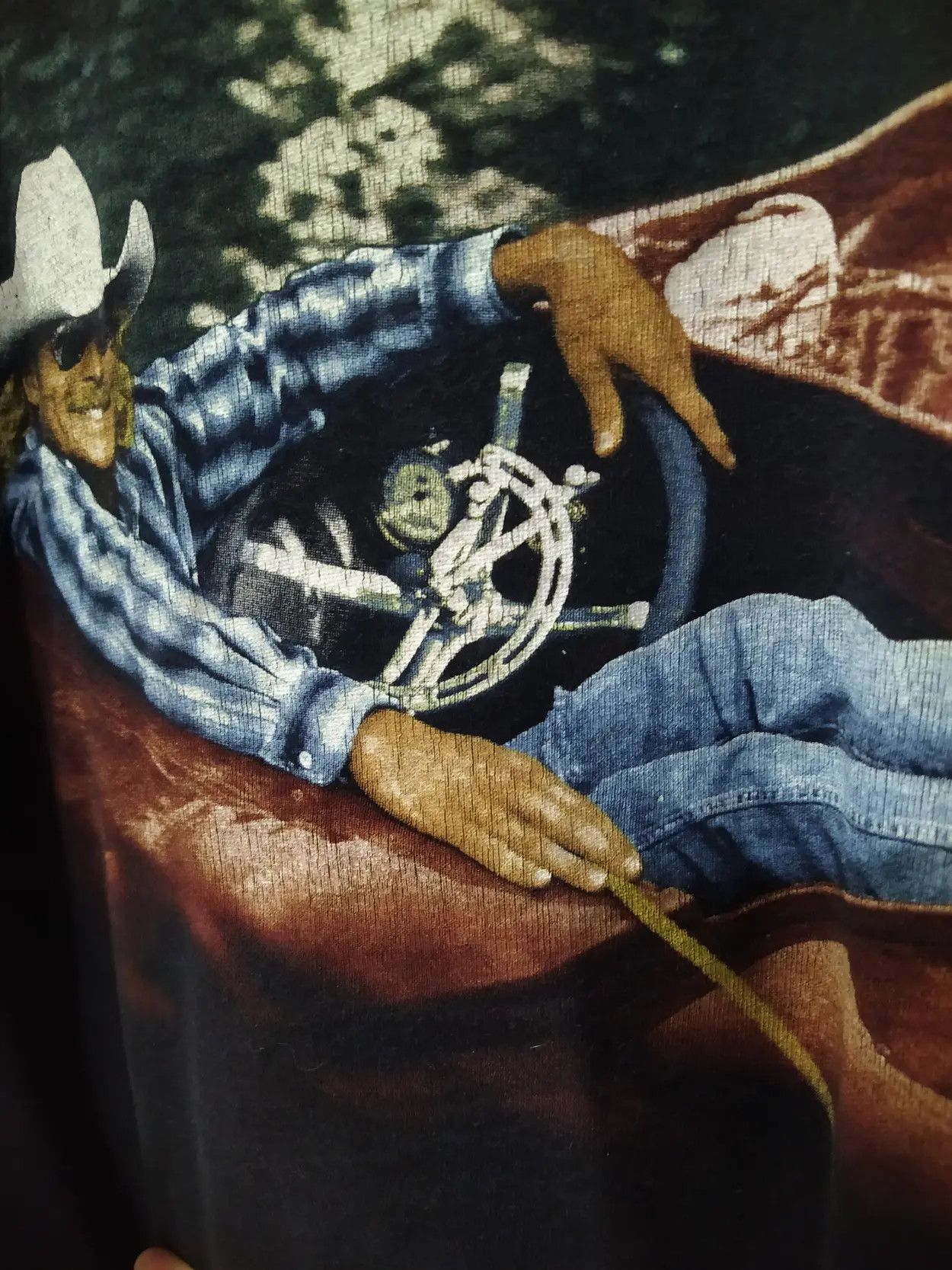 Band Tees Alan Jackson 1996 "Everything I Love" Tennessee River Gold Size US L / EU 52-54 / 3 - 9 Thumbnail