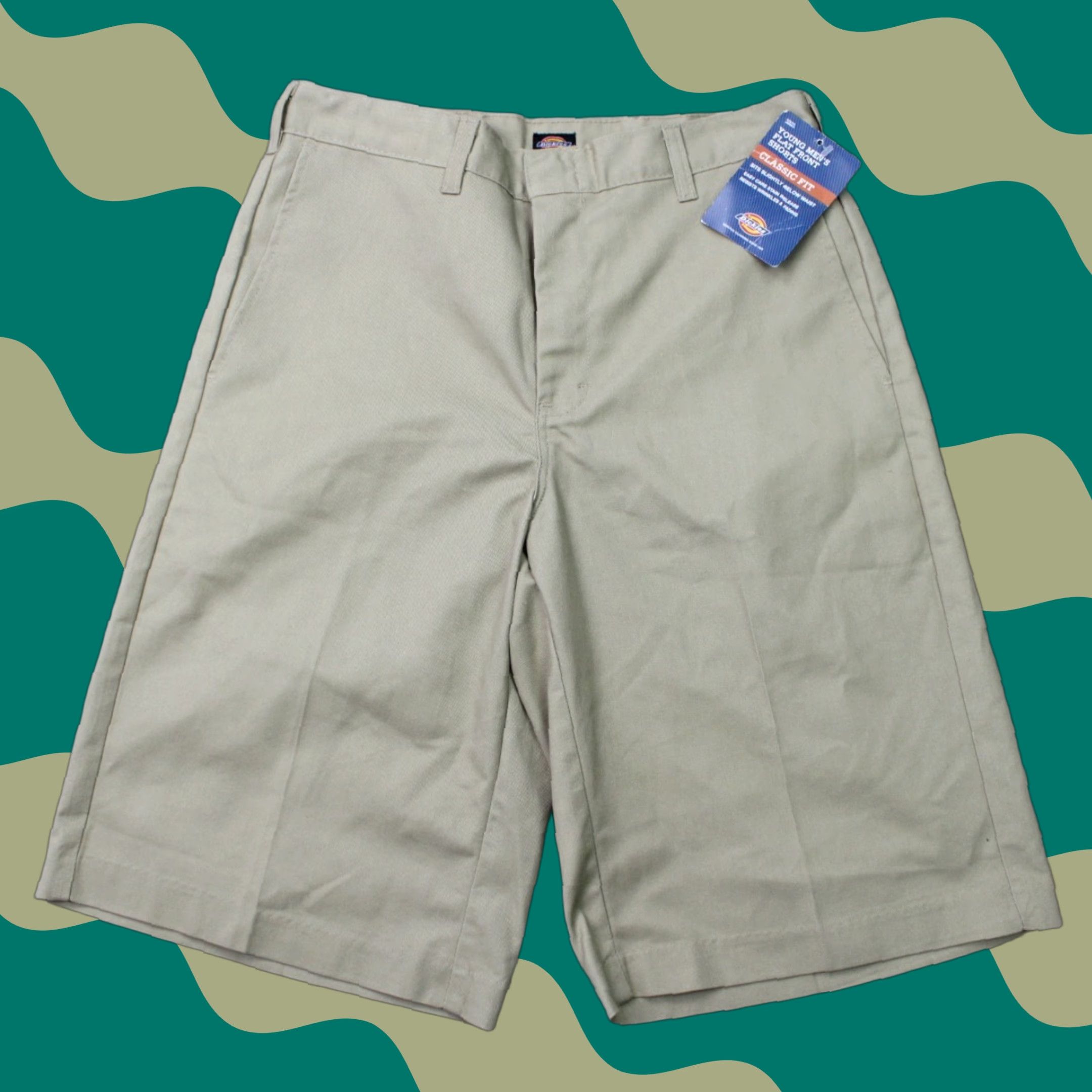 Dickies Dickies Shorts Mens 30 Beige Classic Fit Flat Front Wrinkle Resistant Casual Workwear 5-Pocket Summer Spring Size US 30 / EU 46 - 1 Thumbnail