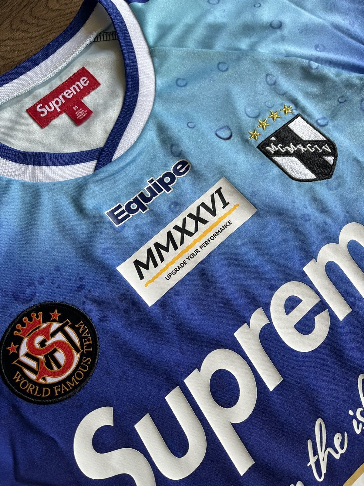 Supreme Supreme Fiji Soccer Jersey Size Medium (SS26) Size US M / EU 48-50 / 2 - 2 Thumbnail