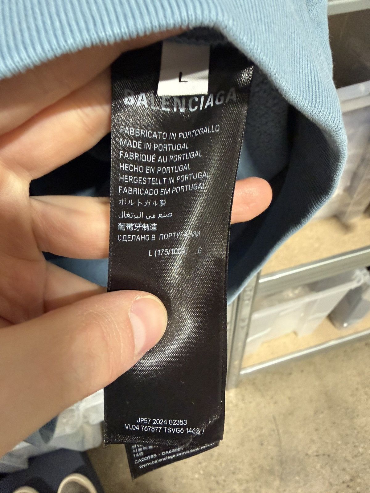Balenciaga Balenciaga Logo Hoodie NEW 1250$ Size US L / EU 52-54 / 3 - 5 Thumbnail