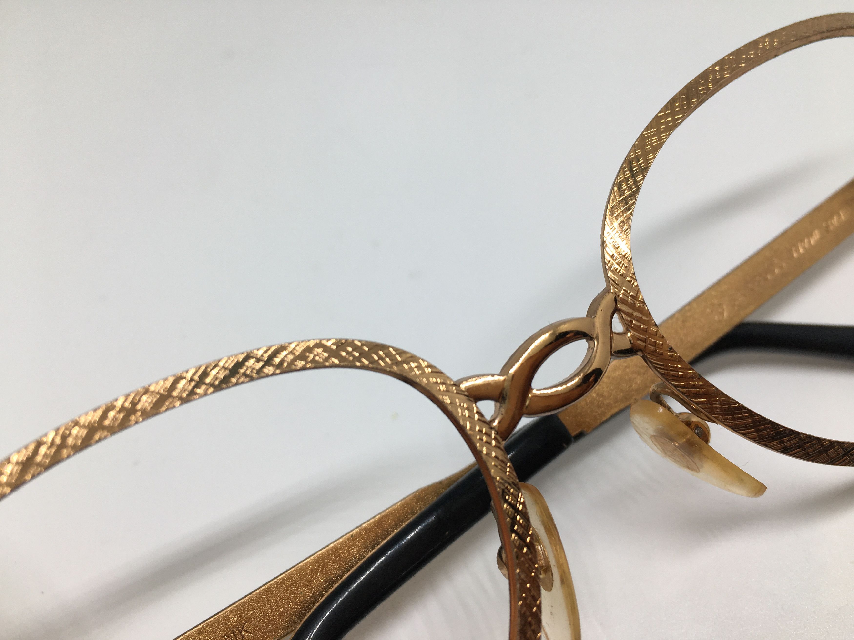 Vintage TIFFANY SWANK BARBUDO 20/000 Gold Filled Eyeglasses Spain Size ONE SIZE - 10 Thumbnail