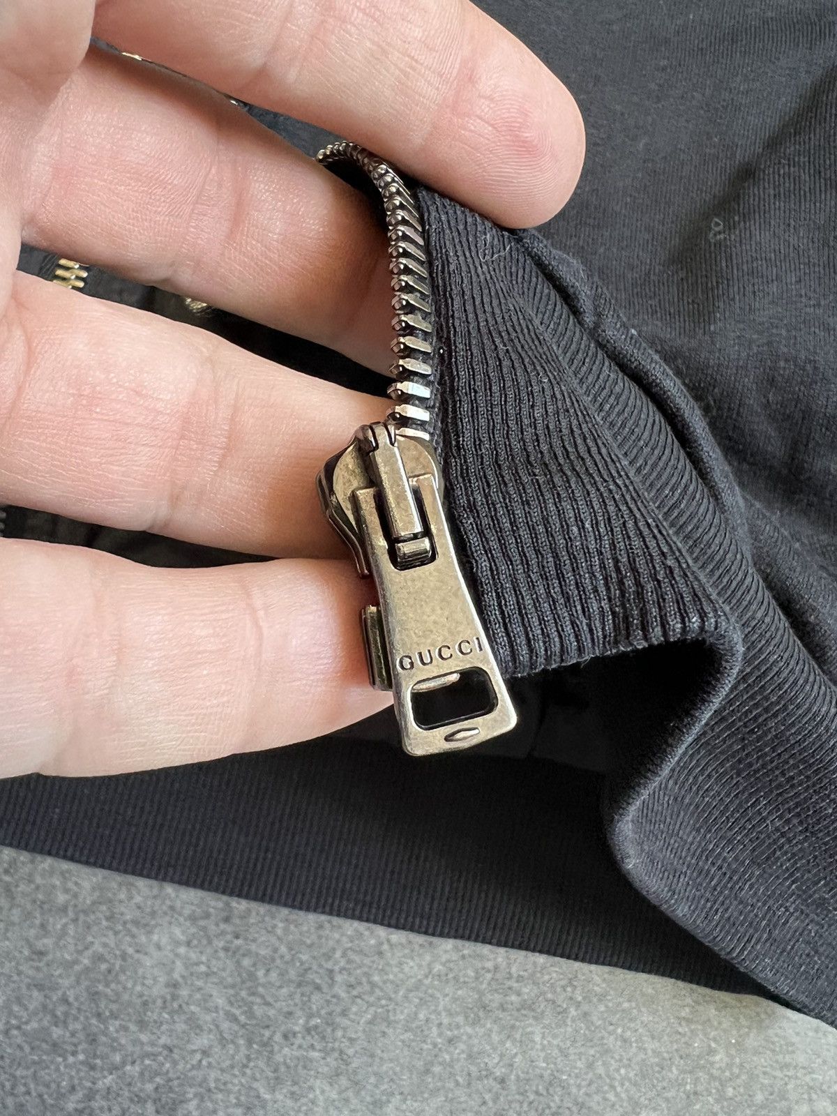 Tom Ford Vintage Gucci Tom Ford two layered zip hoodie logo jacket Size S / US 4 / IT 40 - 7 Thumbnail