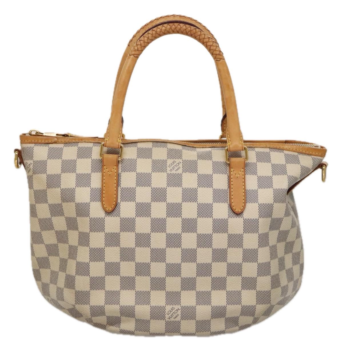 Louis Vuitton Riviera White Canvas Tote Bag (Pre-Owned) Size ONE SIZE - 1 Thumbnail