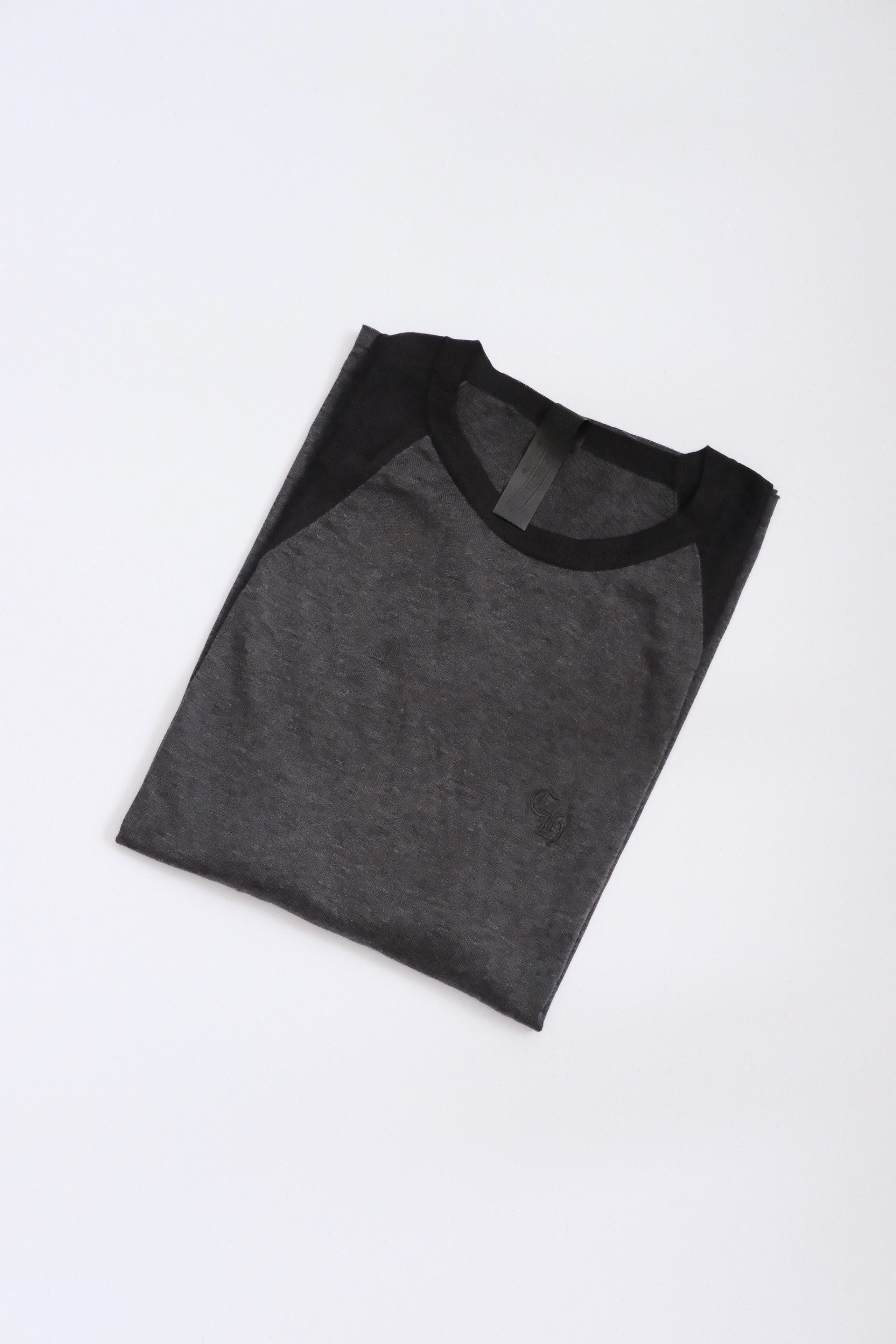 Chrome Hearts Silk Blend Cross Patch Long Sleeve Raglan T-Shirt Size US L / EU 52-54 / 3 - 1 Thumbnail