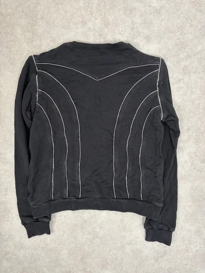 Saint Laurent Paris SS2015 Saint Laurent Black Multi Zip Sweater Size US S / EU 44-46 / 1 - 7 Thumbnail