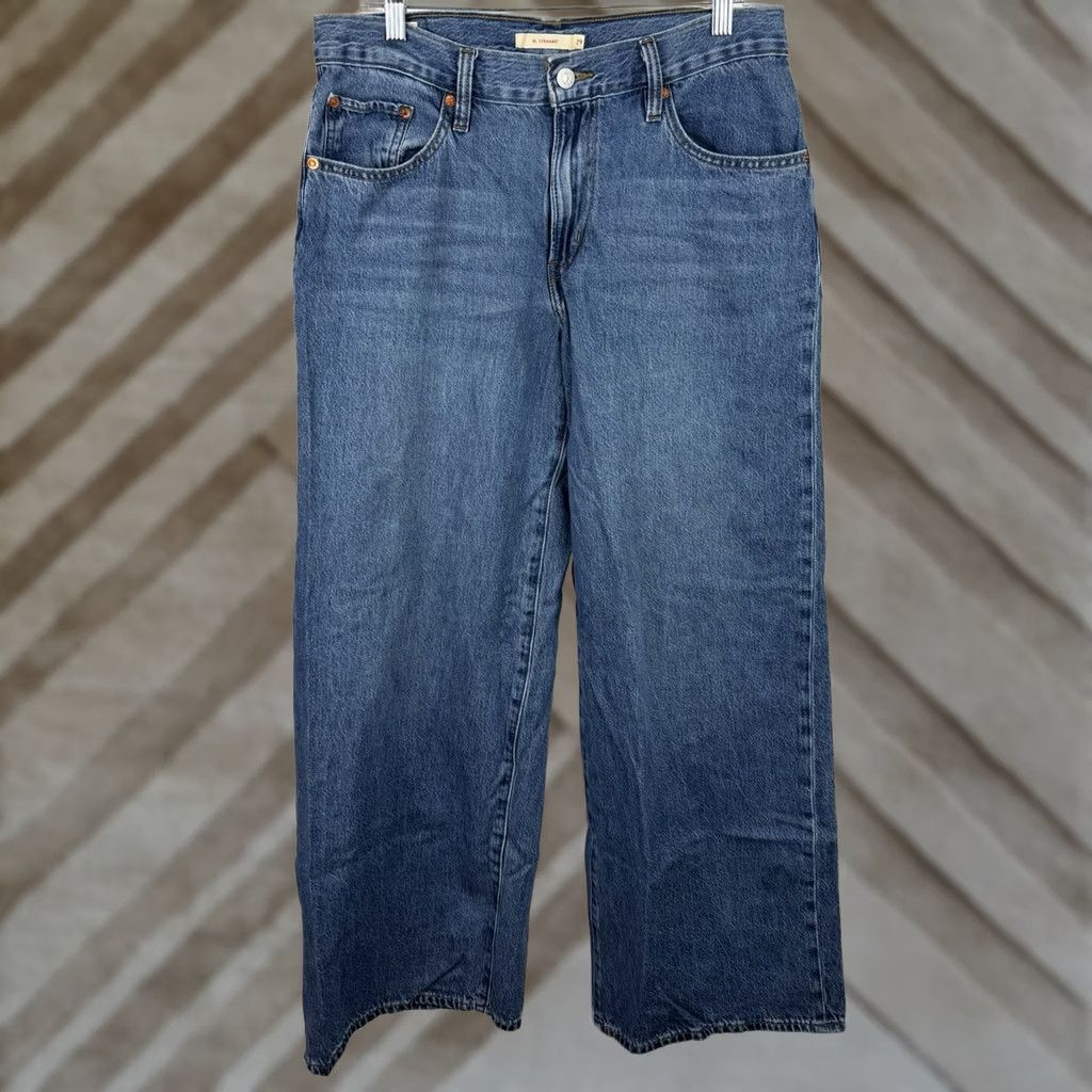 Levi's VINTAGE Levi's Womens Jeans Wide-Leg 29 29x31 XL Baggy Straight Leg 90s Grunge Hip Hop Retro Womens Size 29" - 1 Thumbnail