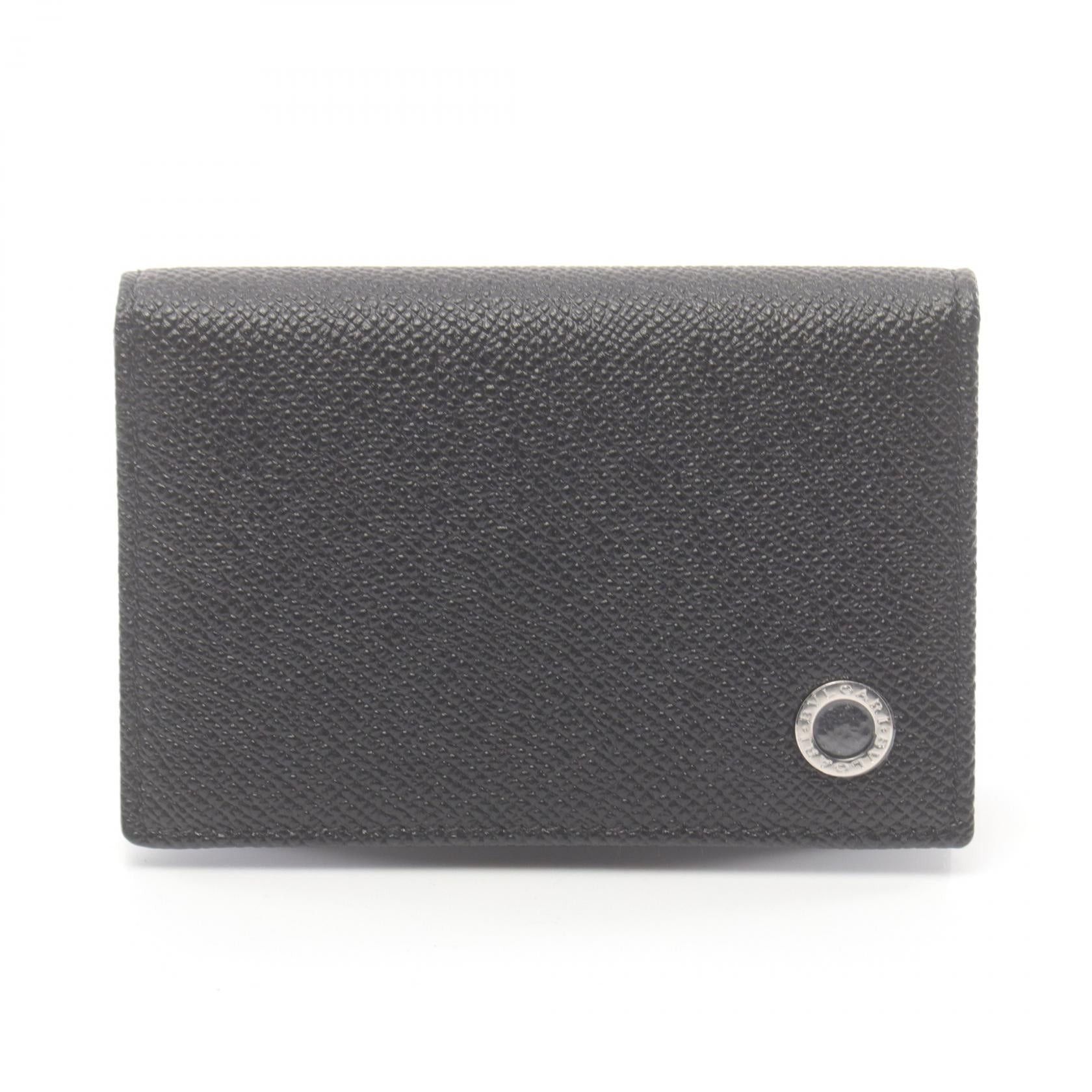 Bvlgari Bvlgari Bulgari Man Card Case Leather Black Size ONE SIZE - 1 Thumbnail
