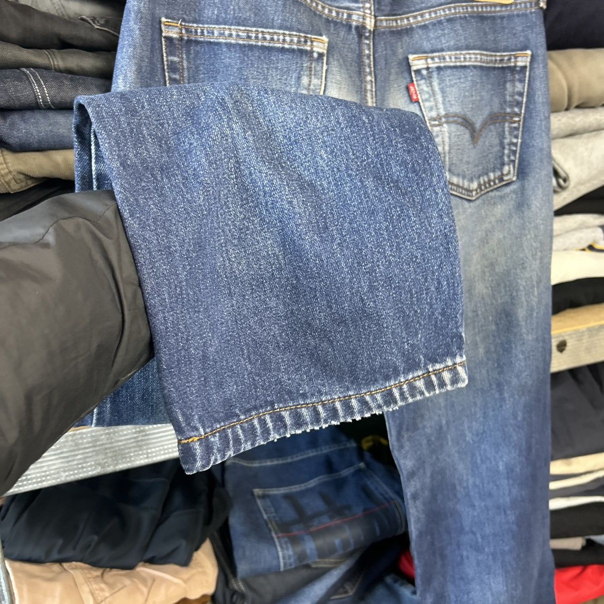 Levi's Vintage Levis 751 Blue Denim Basic Streetwear jeans Size US 32 / EU 48 - 5 Thumbnail