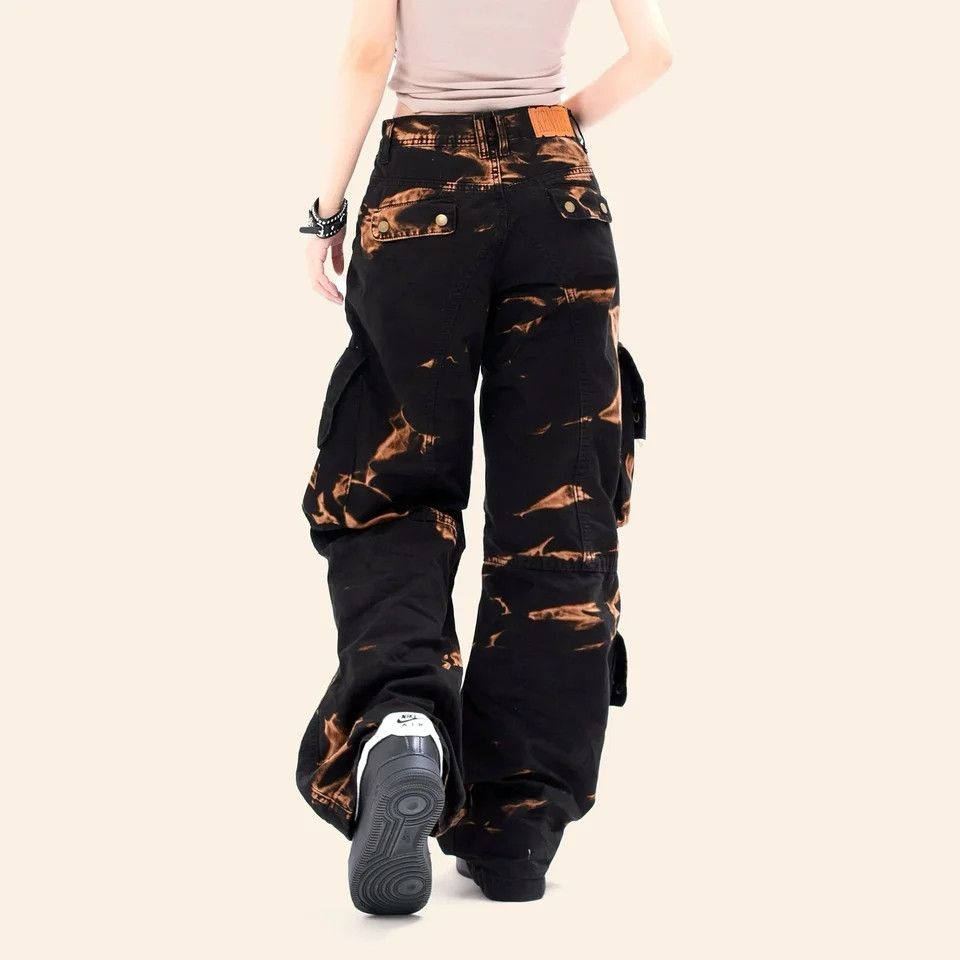 Japanese Brand × Jean × Vintage Unique Vintage Camouflage Cargo Size 29" - 3 Thumbnail