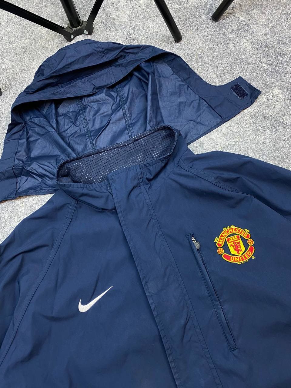 Nike × Vintage Nike Manchester United Nylon Jacket Size US XL / EU 56 / 4 - 5 Thumbnail