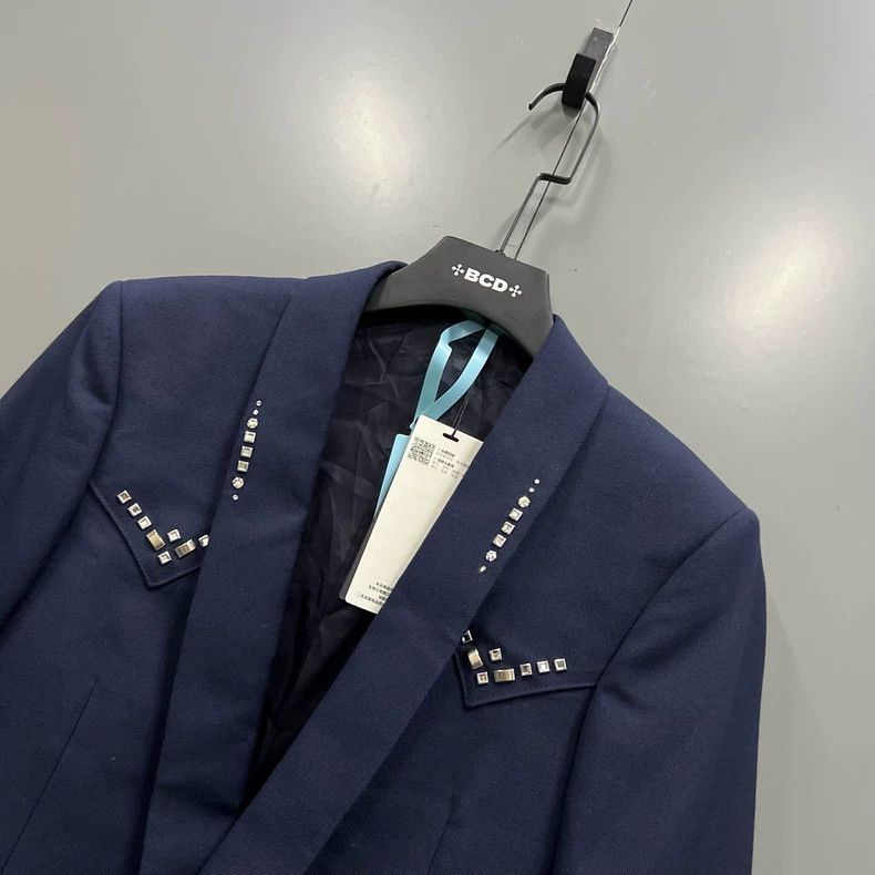 Gucci Gucci Crystal embroidery 23 new wool twill jacket 2502-Next Size US S / EU 44-46 / 1 - 3 Thumbnail