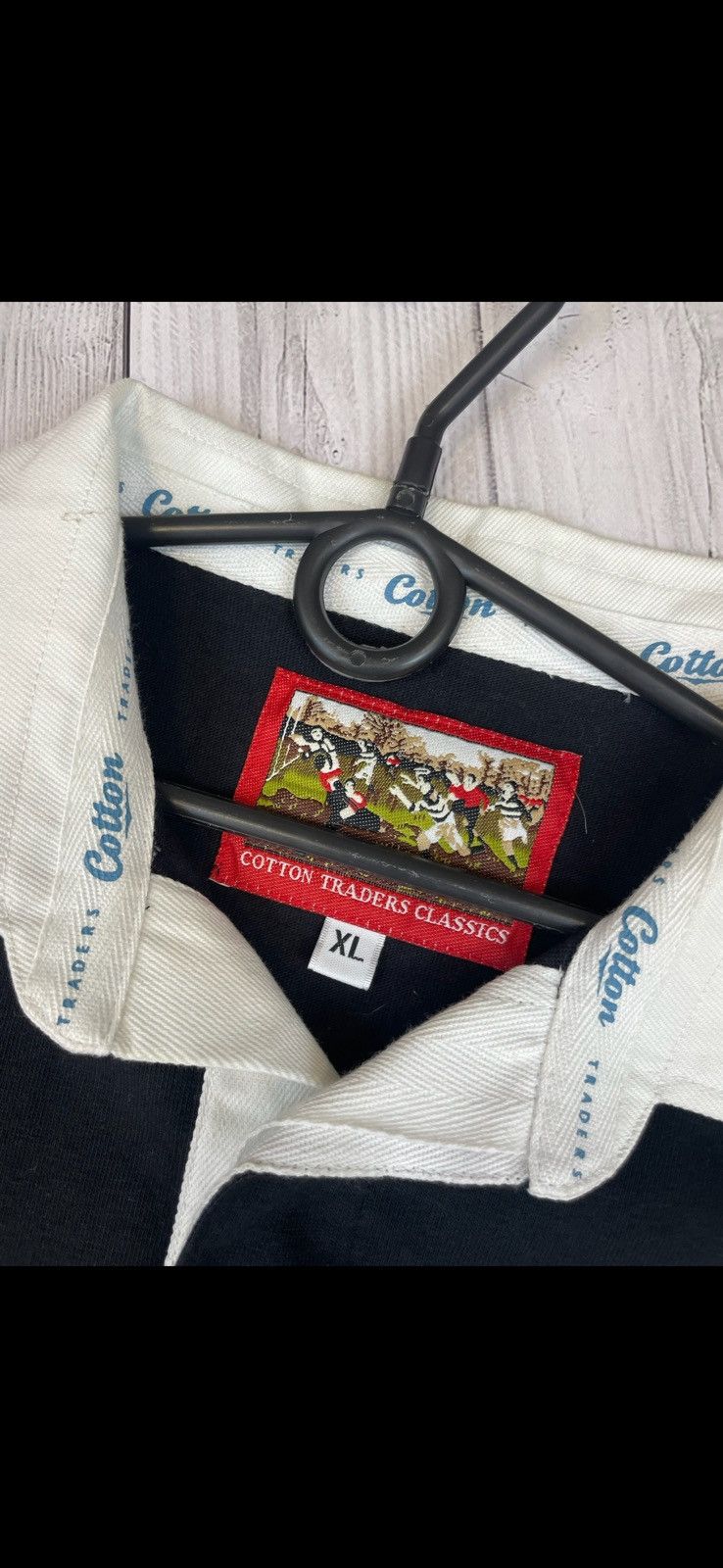 Vintage Vintage New Zealand rugby jersey size XL black long sleeve Size US XL / EU 56 / 4 - 3 Thumbnail