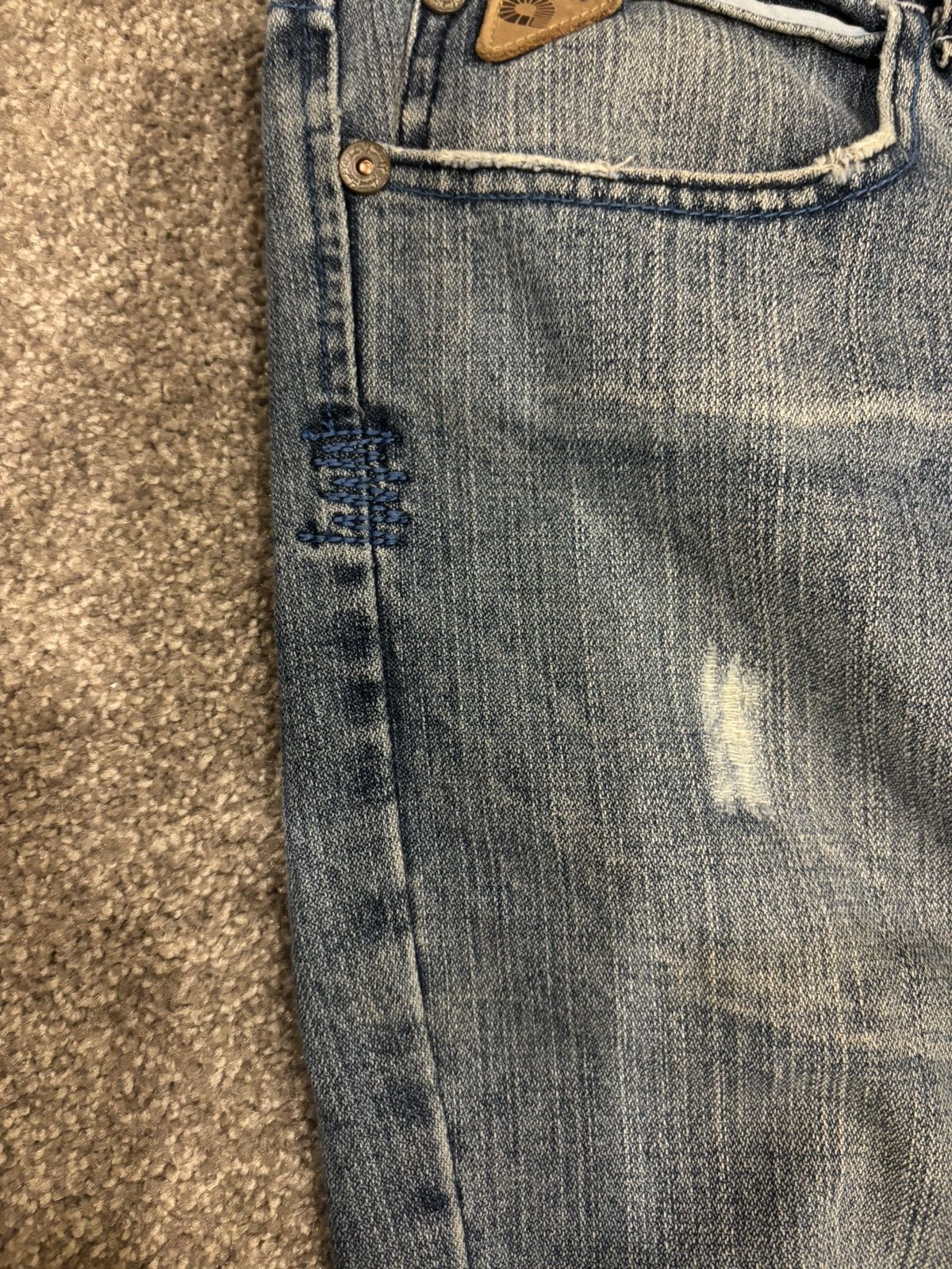Akademiks AKADEMIKS 00s Baggy Denim Jeans Size US 38 / EU 54 - 3 Thumbnail