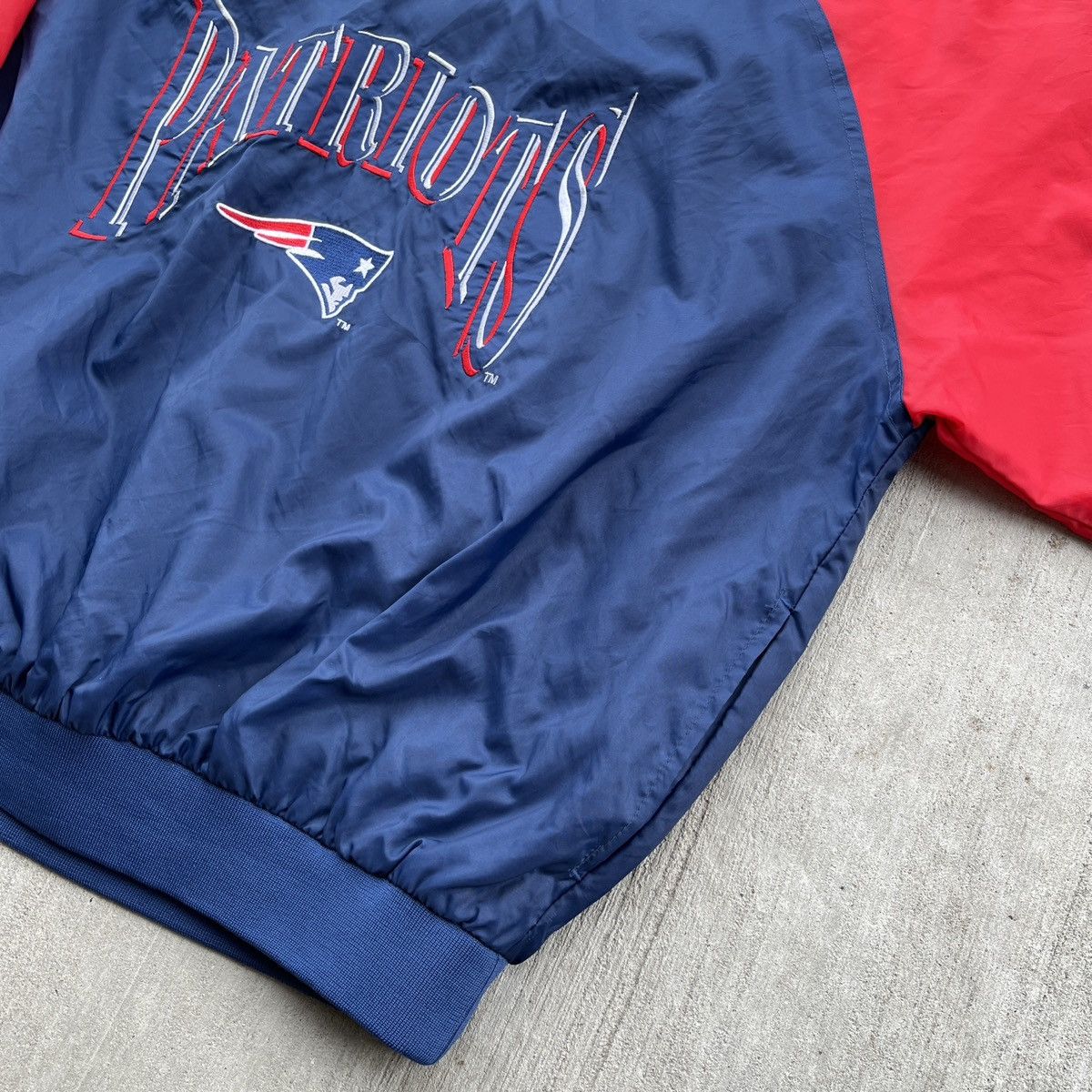 NFL Vintage Patriots Windbreaker Size US XL / EU 56 / 4 - 5 Thumbnail