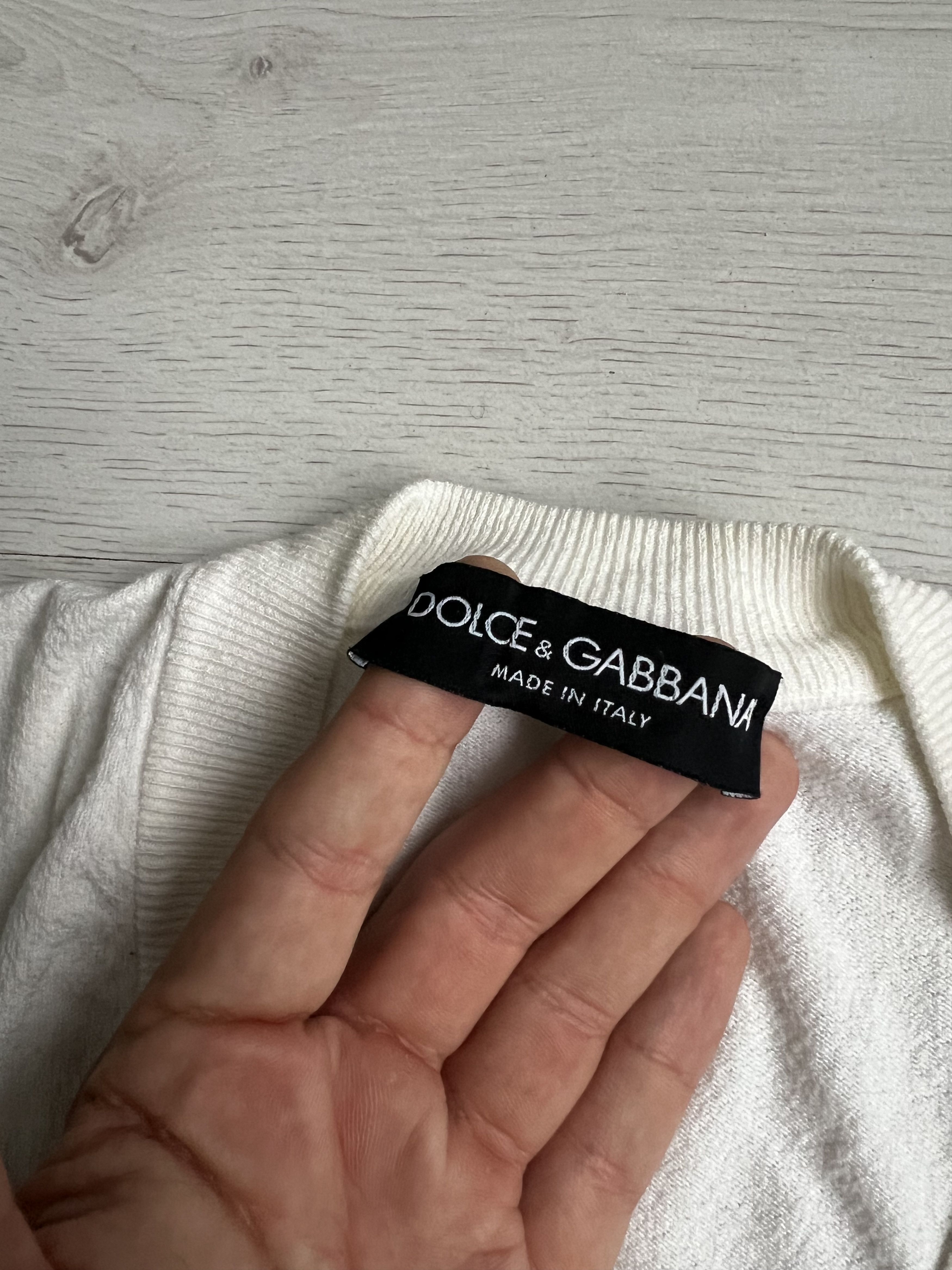 Dolce & Gabbana Dolce & Gabbana Pullover Viscose Men’s Size US M / EU 48-50 / 2 - 2 Thumbnail