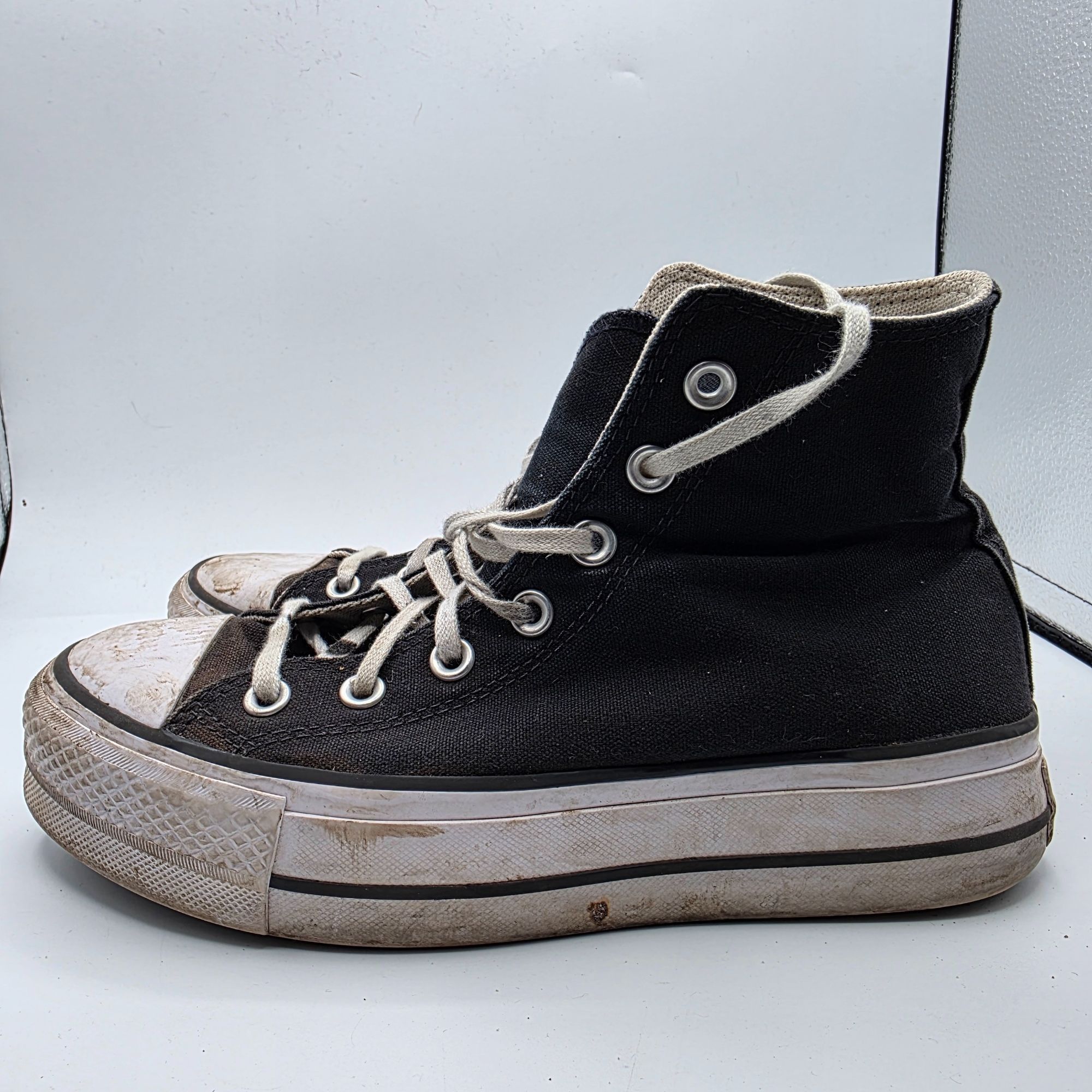 Converse Converse Chuck Taylor Platform Womens Size 7 Black Sneaker S Size US 7 / IT 37 - 15 Thumbnail