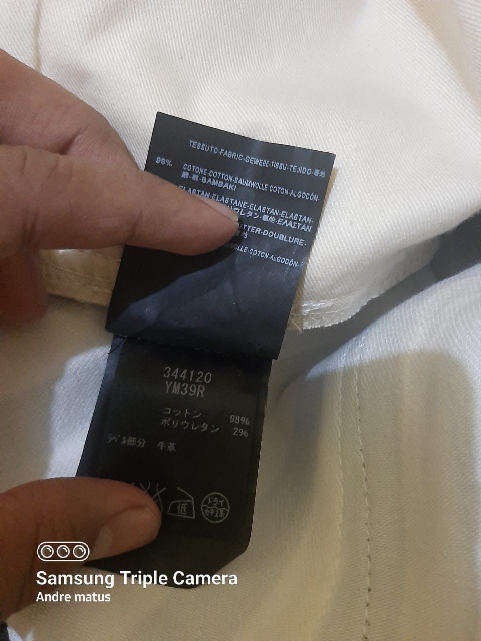 Saint Laurent Paris Saint Laurent Striped jeans Size US 29 - 3 Thumbnail