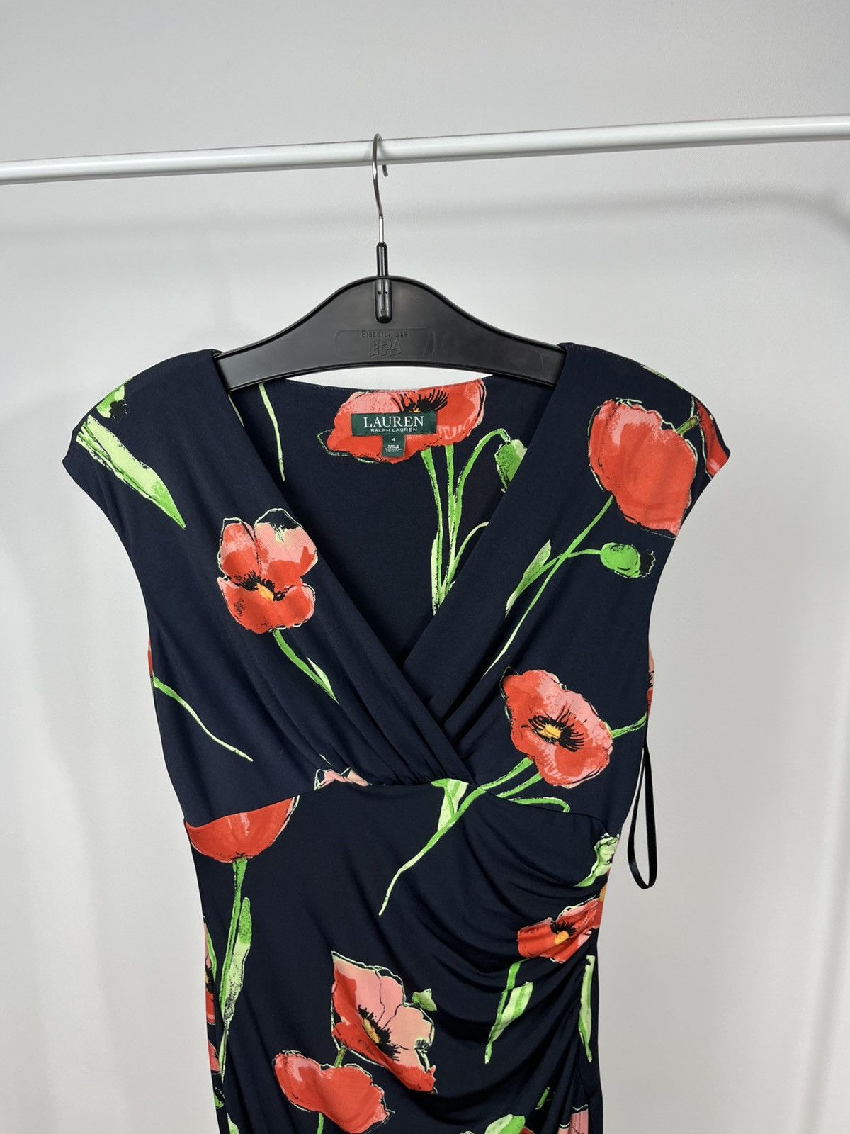 Lauren Ralph Lauren Lauren Ralph Lauren Floral Wrap Dress Poppy Mini Women’s 4 Size XS / US 0-2 / IT 36-38 - 6 Thumbnail