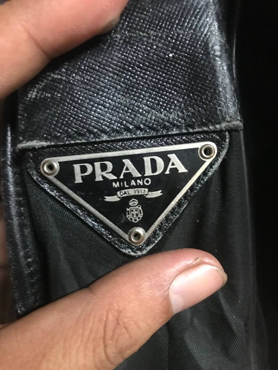 Prada × Vintage Vintage Prada Shoulder Black Size ONE SIZE - 8 Thumbnail