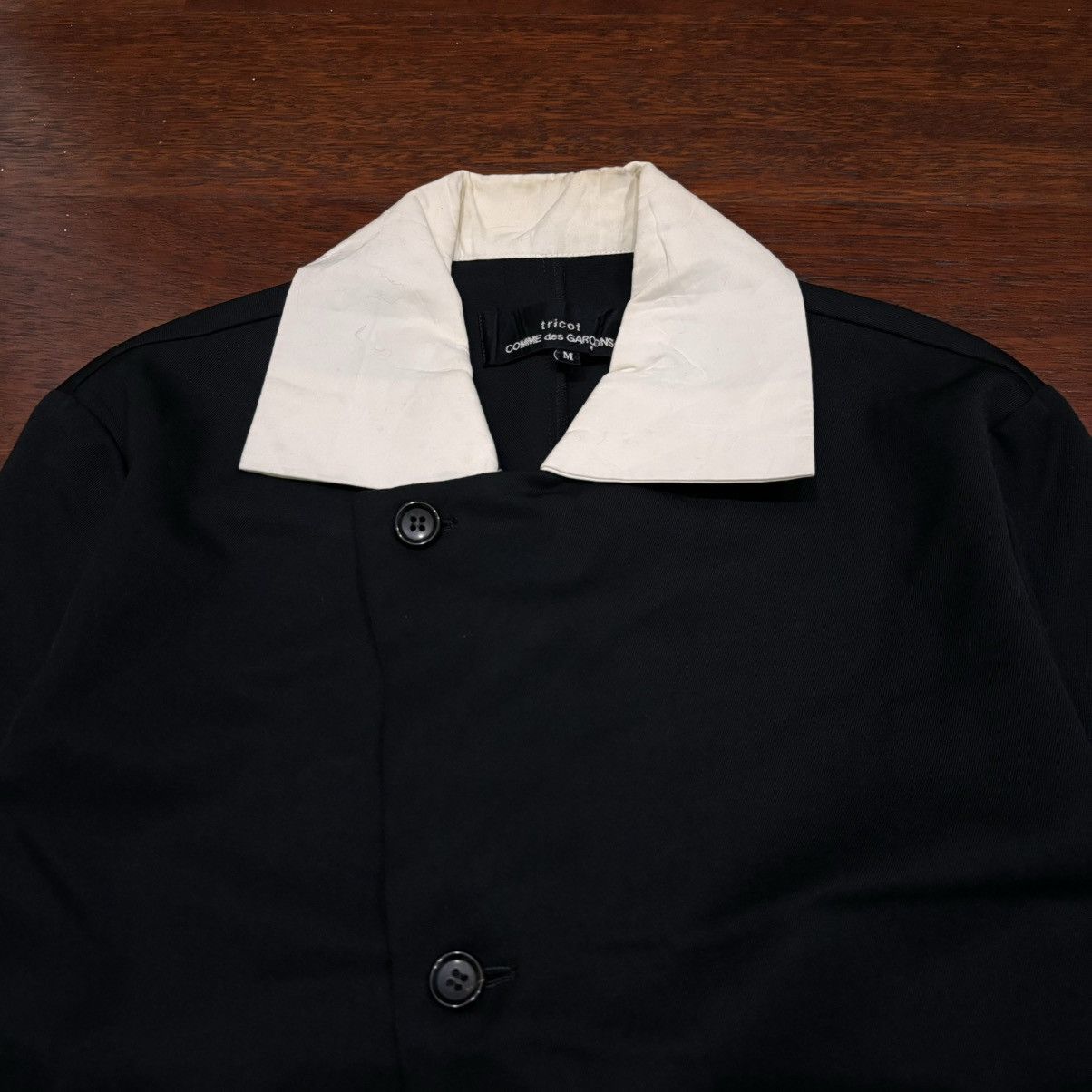 Comme des Garcons × Tricot Comme des Garcons × Vintage ⚡️QUICK SHIP⚡️ Vintage AD1992 Tricot Comme des Garcons Shirt Size M / US 6-8 / IT 42-44 - 2 Thumbnail