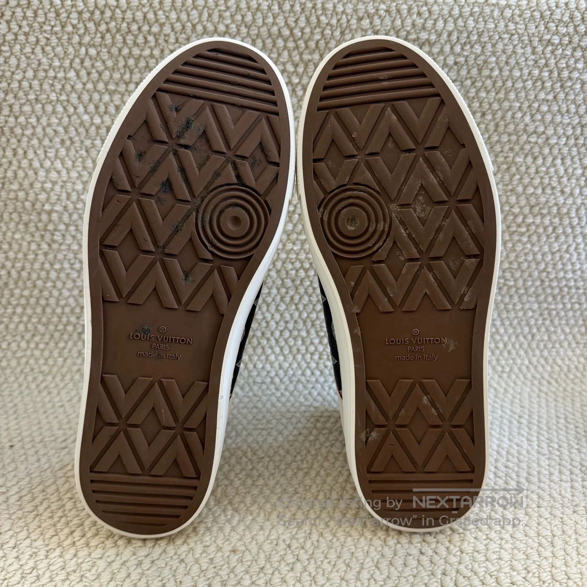 Louis Vuitton louis vuitton tattoo monogram high-top sneakers. Size US 7 / EU 40 - 7 Thumbnail