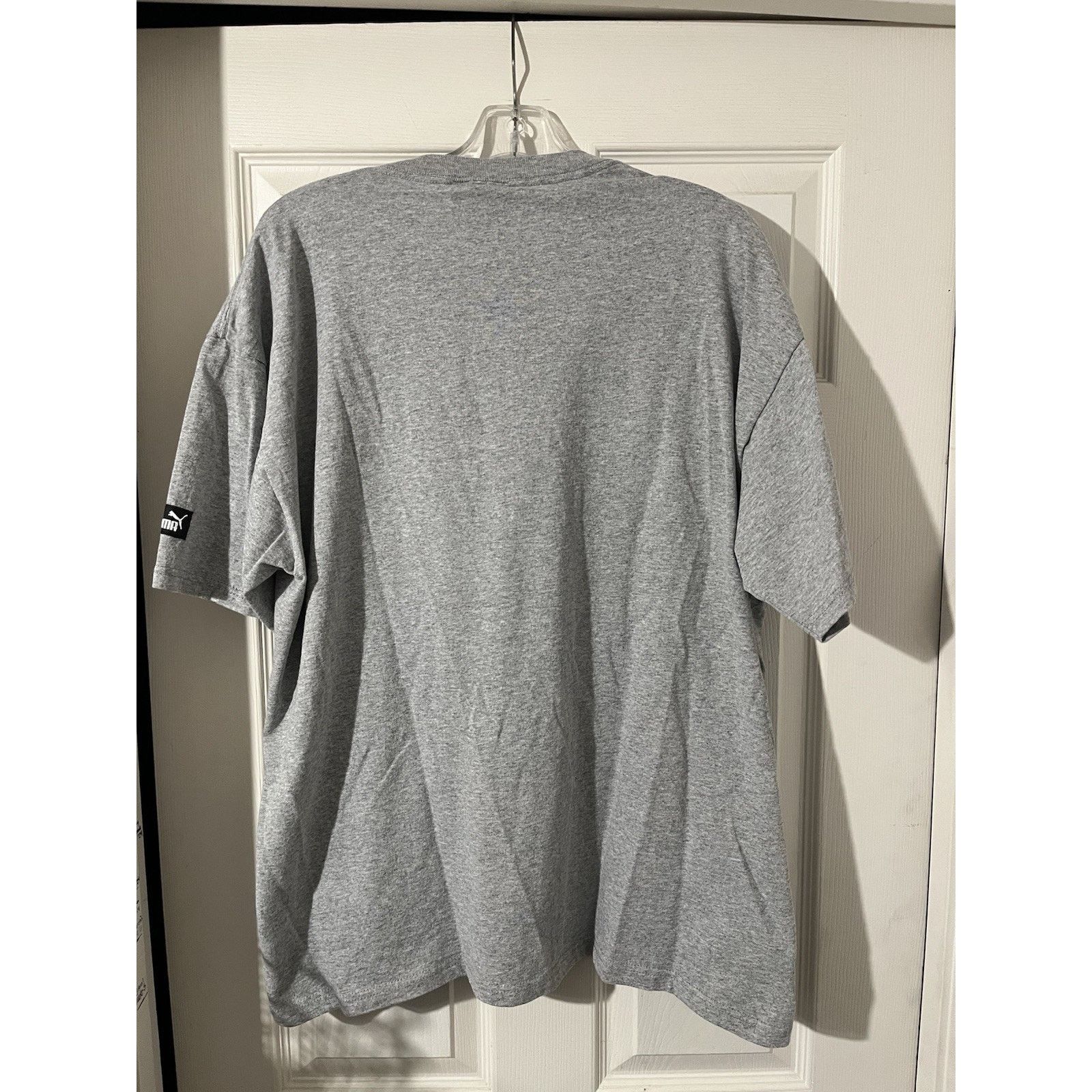 Puma Vtg 2001 Cleveland Indians Shirt Sz L Puma MLB Gray Baseball Size US L / EU 52-54 / 3 - 6 Thumbnail