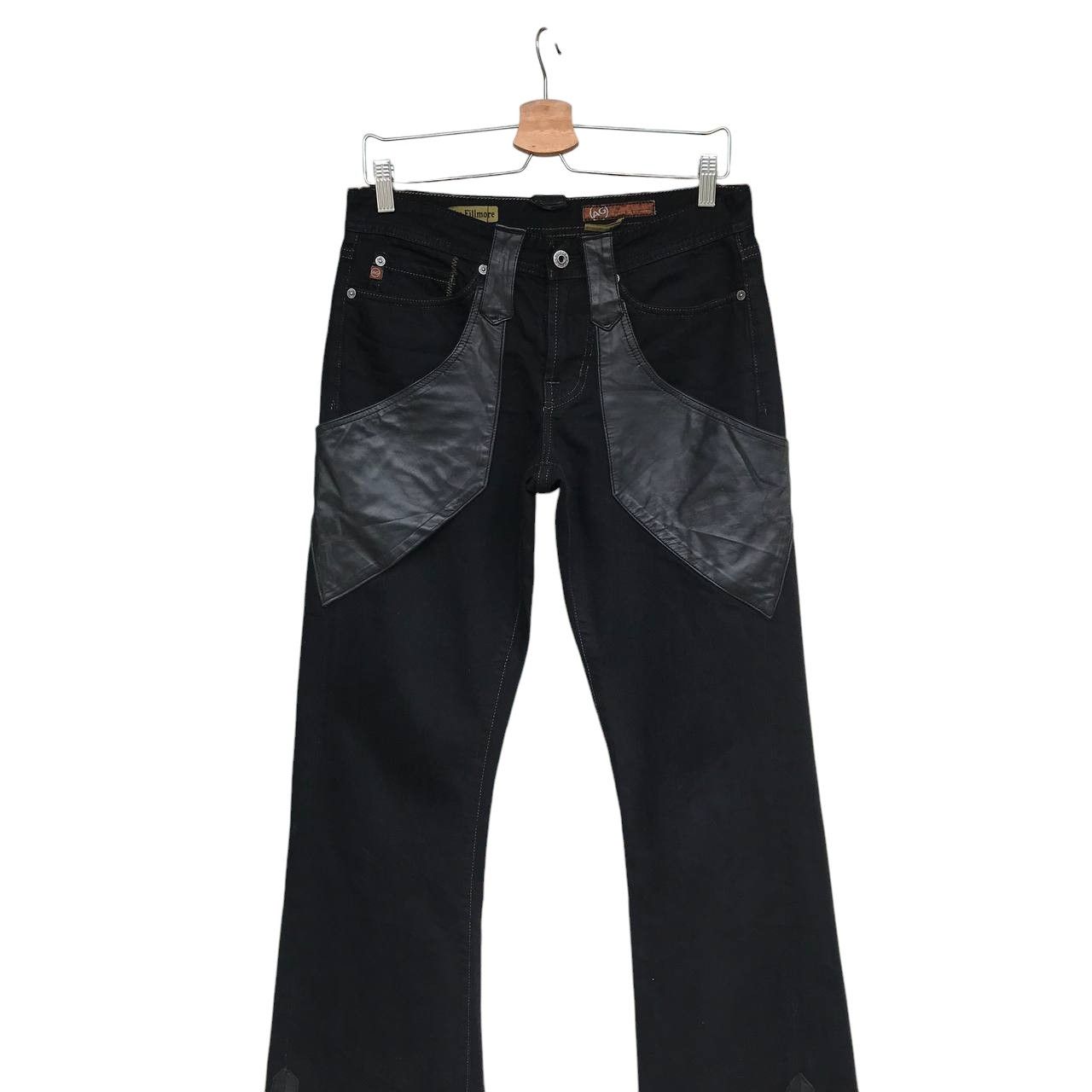 AG Adriano Goldschmied BOOTCUT AG Adriano Goldschmied "The Fillmore" Leather Pocket Size US 29 - 3 Thumbnail