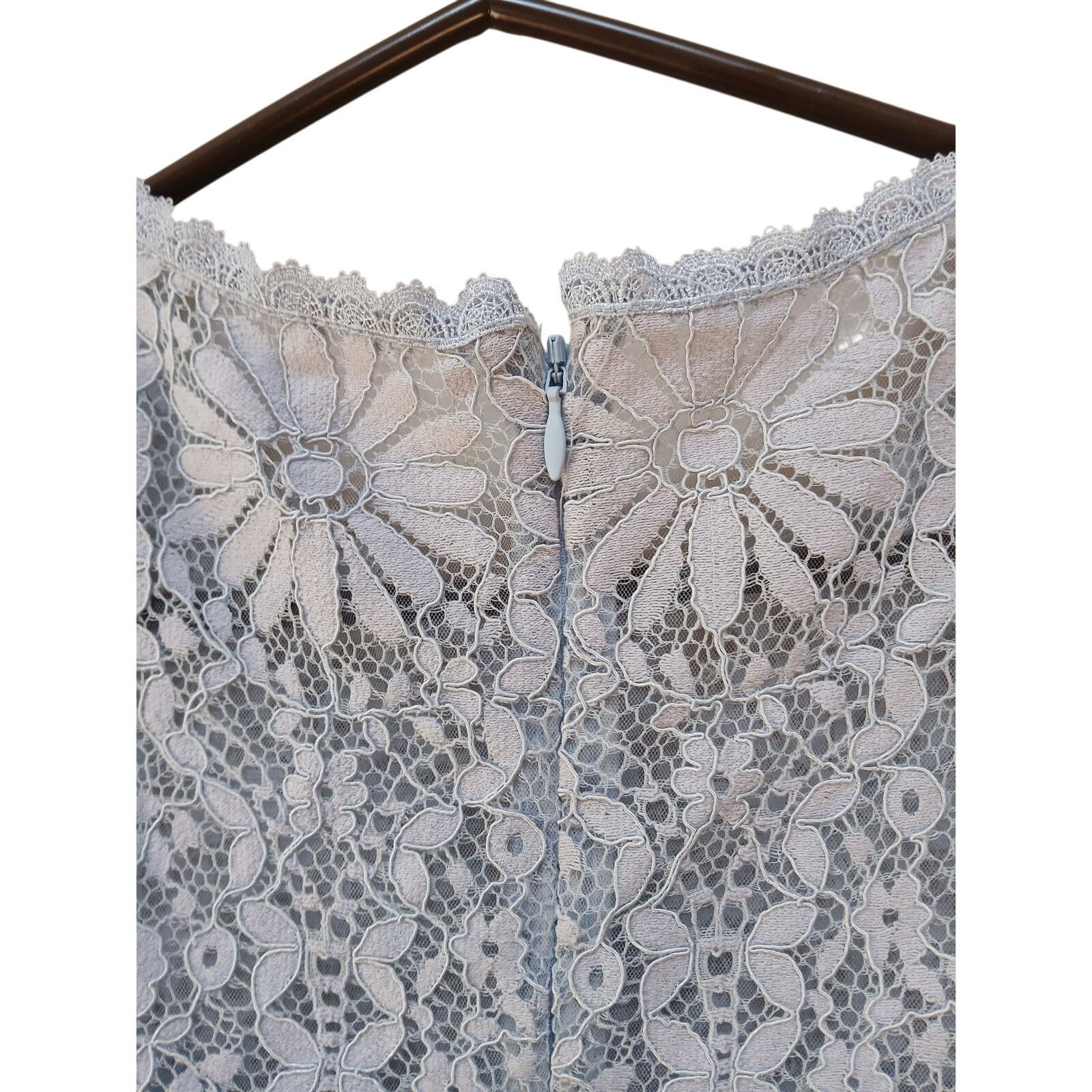 Monique Lhuillier BHLDN ML Monique Lhuillier Michaela Lace Mini Dress 4 - NWT Size S / US 4 / IT 40 - 6 Thumbnail
