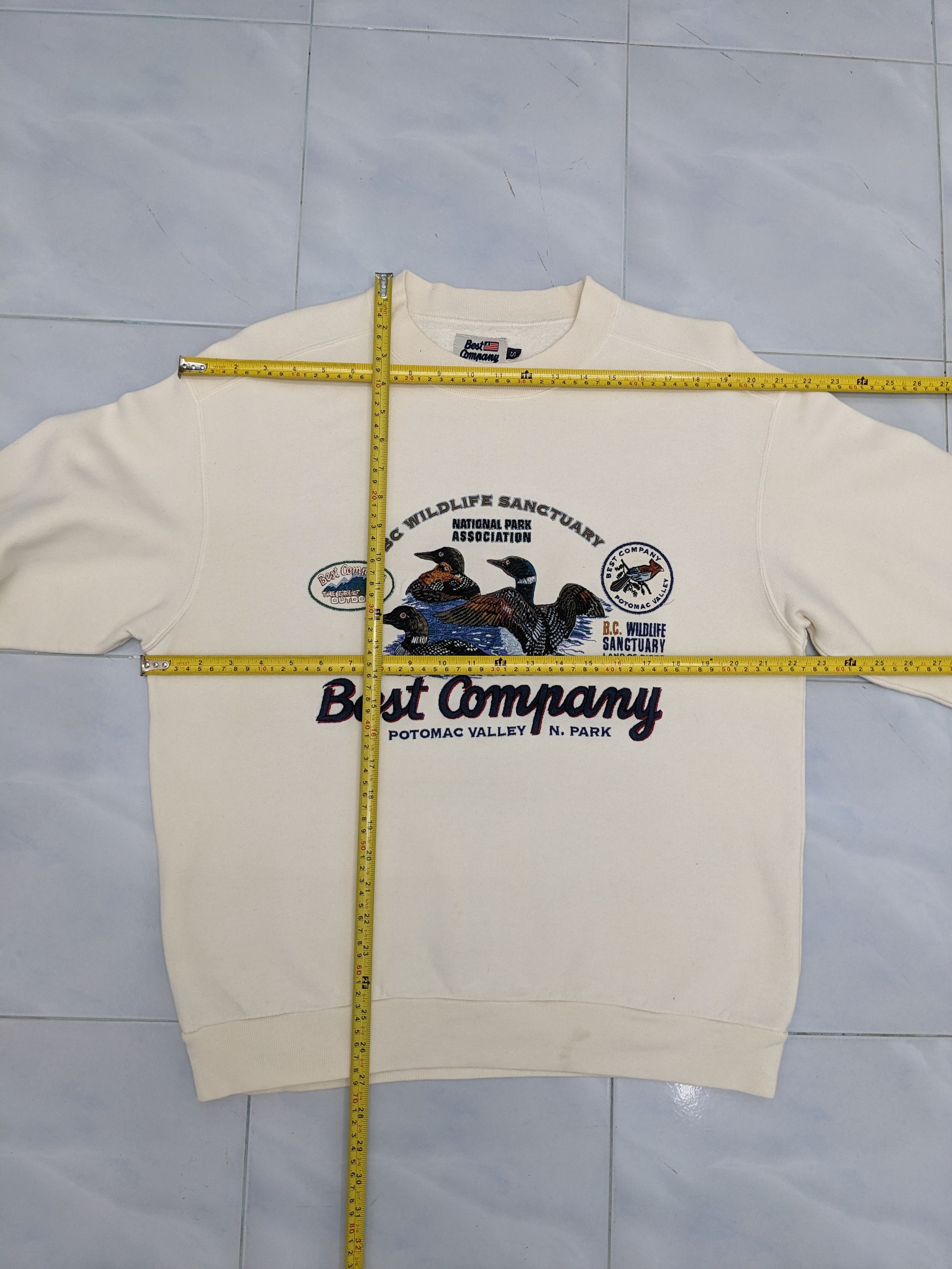 Other VINTAGE BEST COMPANY BC WILDLIFE SANCTUARY SWEATSHIRT Size US S / EU 44-46 / 1 - 7 Thumbnail