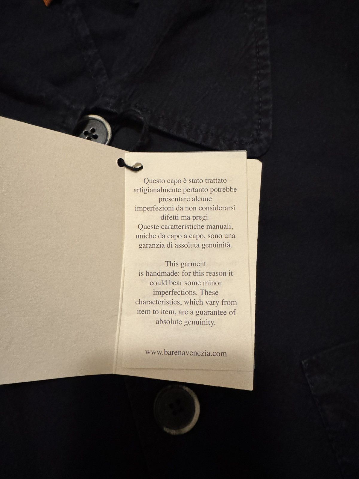Barena Venezia Overshirt Barena Venezia Size US L / EU 52-54 / 3 - 6 Thumbnail