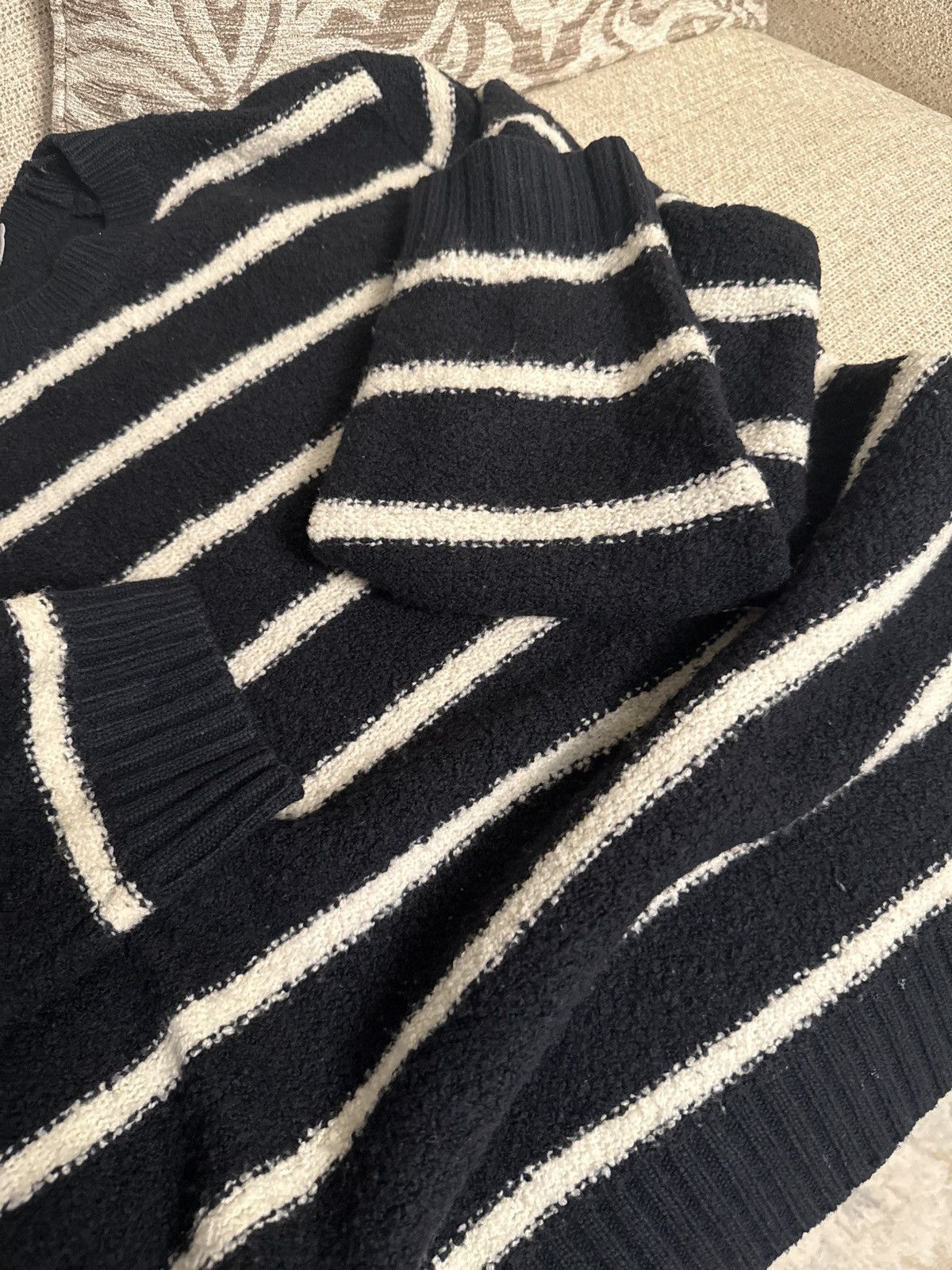 Vince Vince stripe Wool sweater size L Size US L / EU 52-54 / 3 - 3 Thumbnail