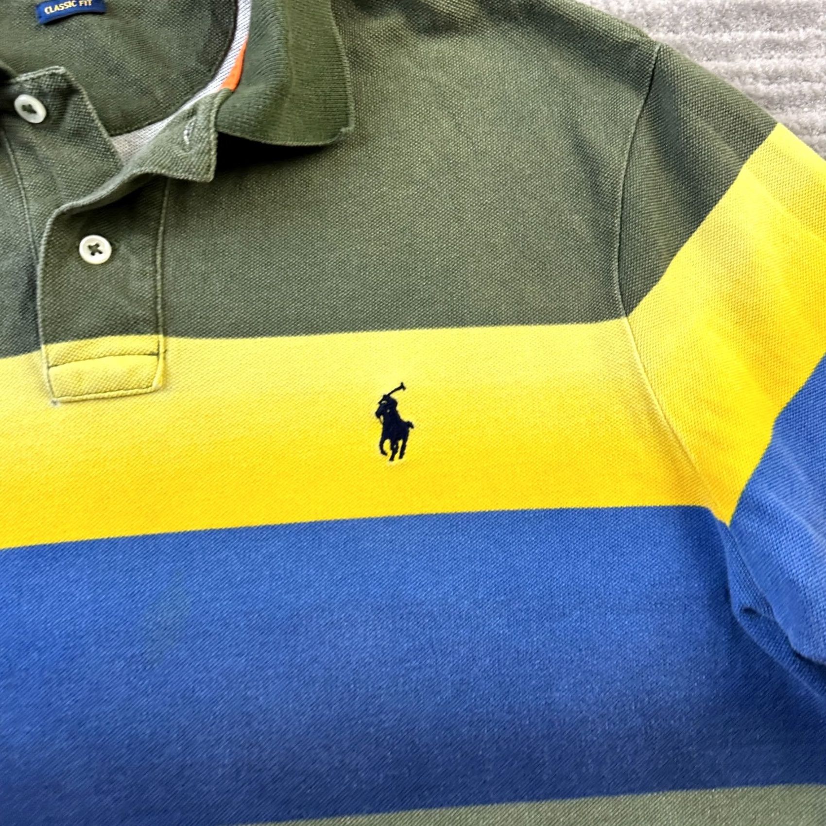 Polo Ralph Lauren Polo Ralph Lauren Shirt Mens M Multicolor Classic Fit Southwestern Colorblock Short Sleeve Size US M / EU 48-50 / 2 - 4 Thumbnail