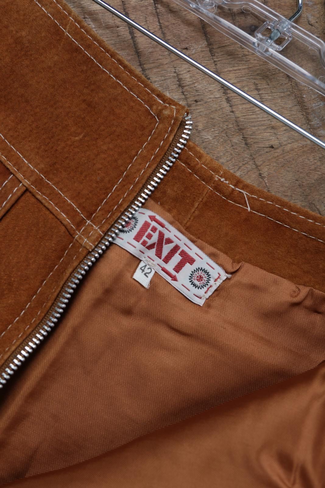 Edition Japan 70's Exit Pocket Mini Skirt Size 28" / US 6 / IT 42 - 6 Thumbnail