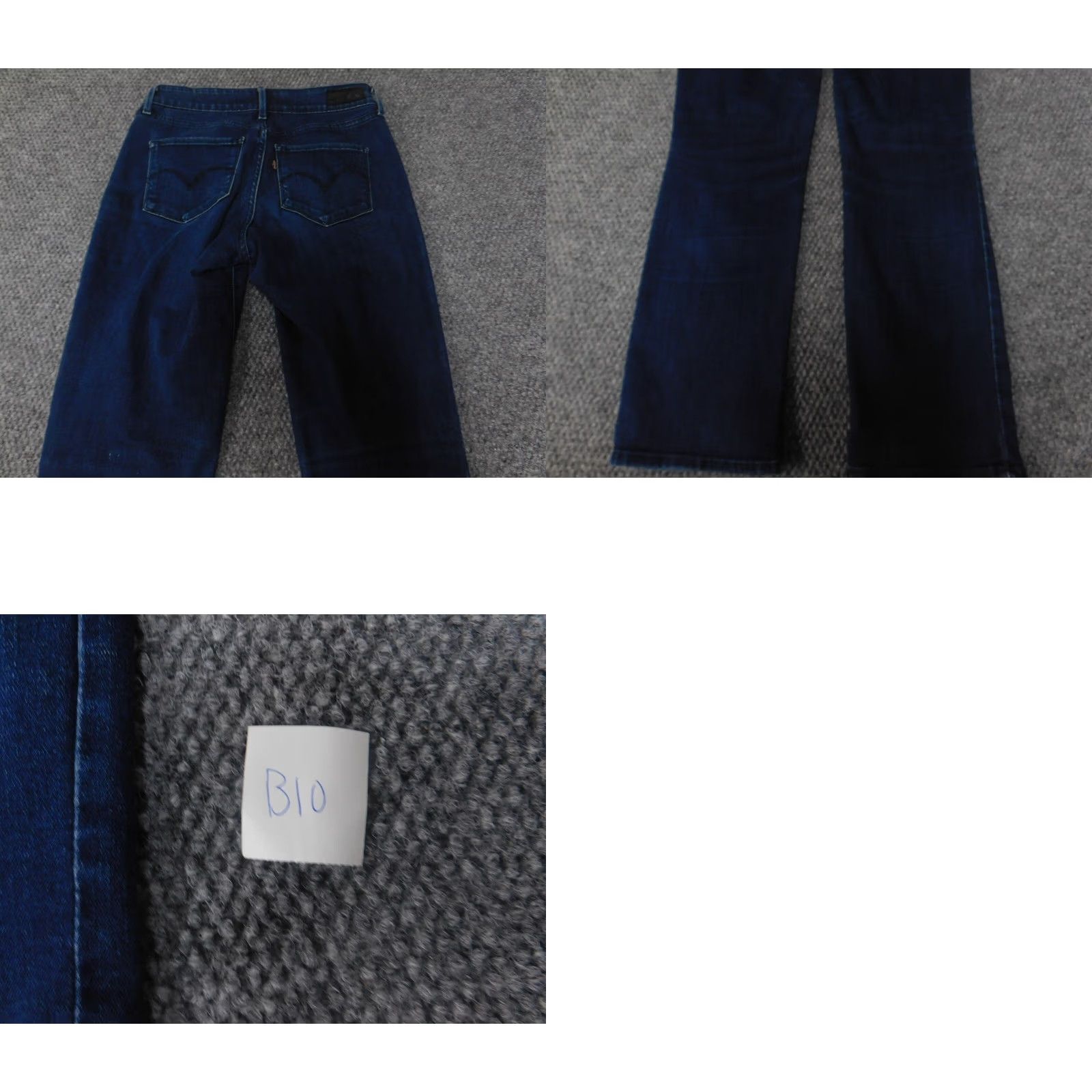 Levi's Levi's Jeans Womens Size 6 Blue Denim Slim Straight 27 Inseam Zipper Mid Rise Size 28" / US 6 / IT 42 - 8 Thumbnail