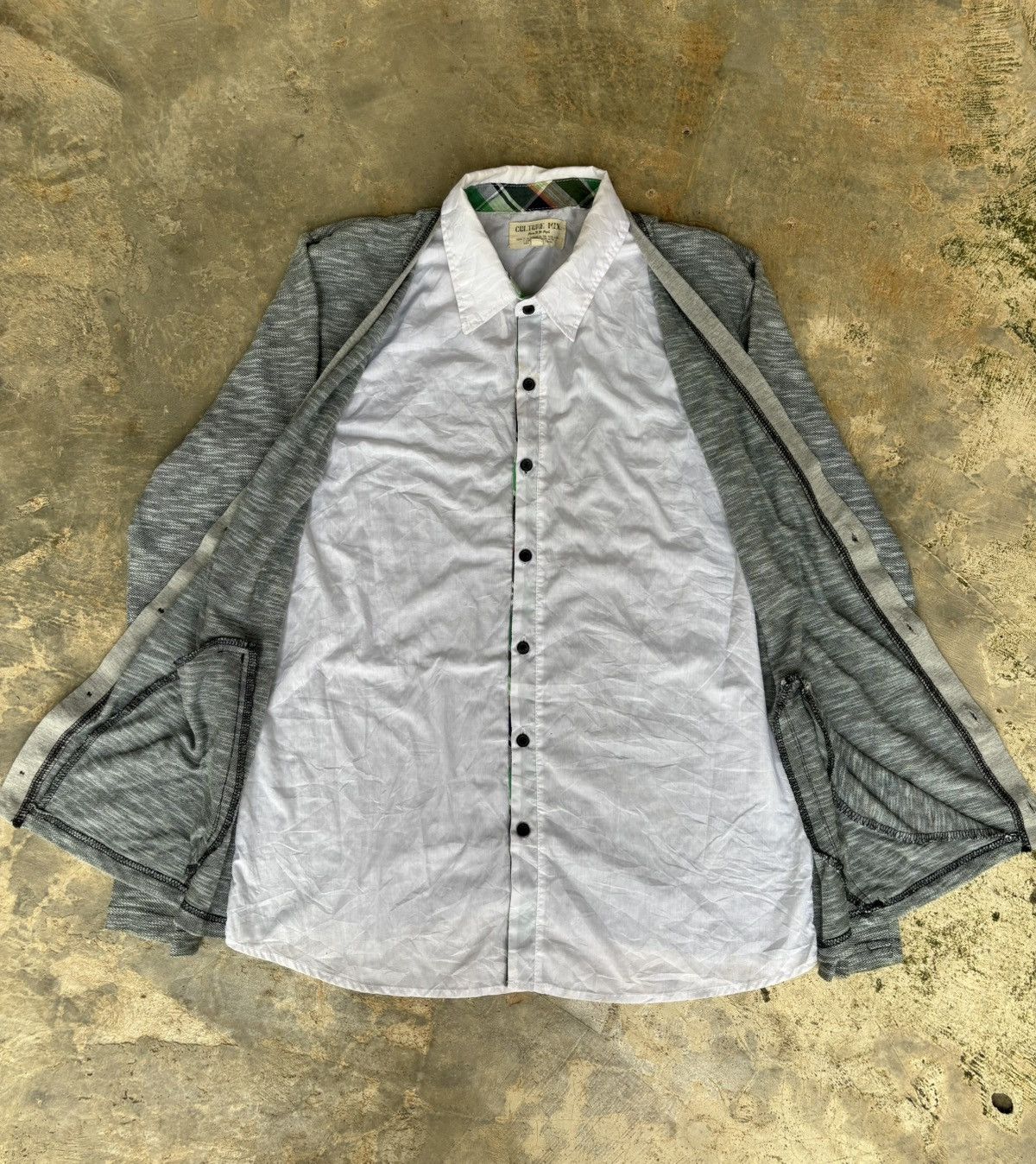 Hysteric Glamour Y2k Double Layer Cul Ture Mix Ifsixwasnine punk style Size US L / EU 52-54 / 3 - 2 Thumbnail