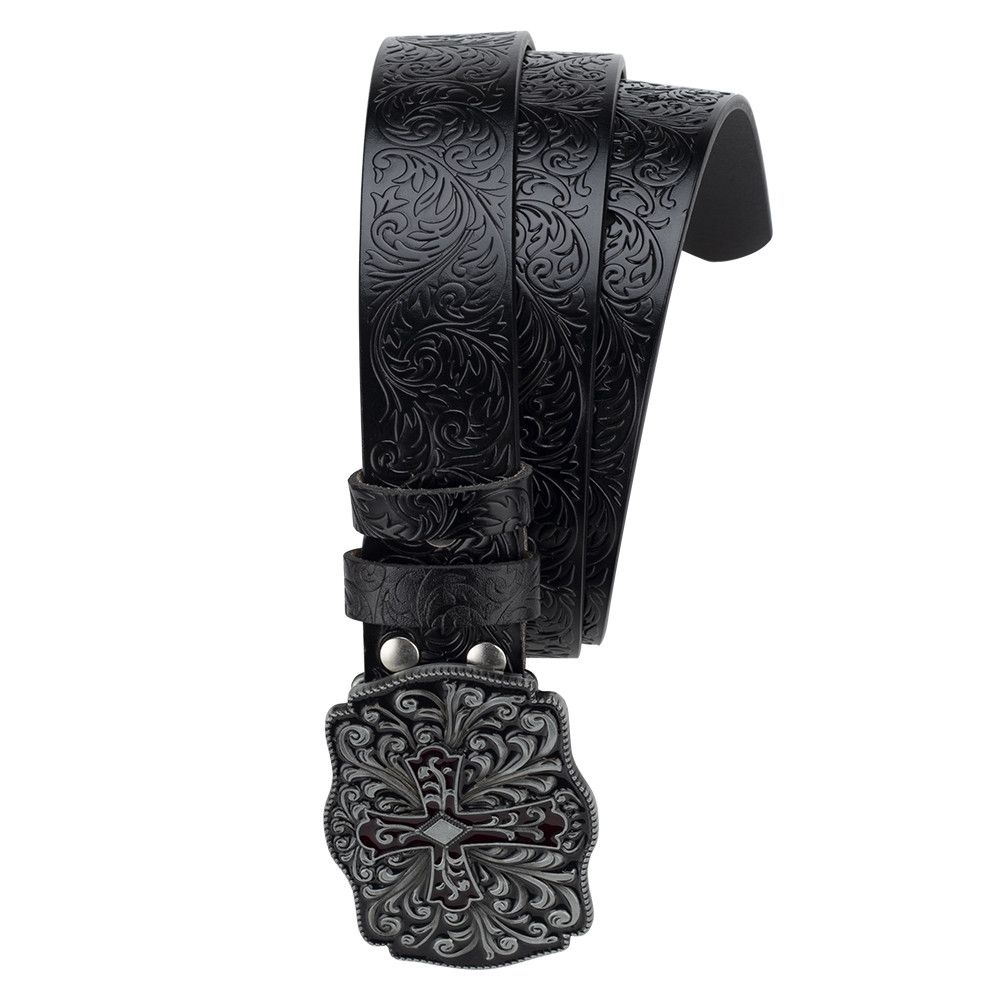 VIBE Hip-hop Vintage Belt Riveted Belts Menswear Accessories Size ONE SIZE - 4 Thumbnail