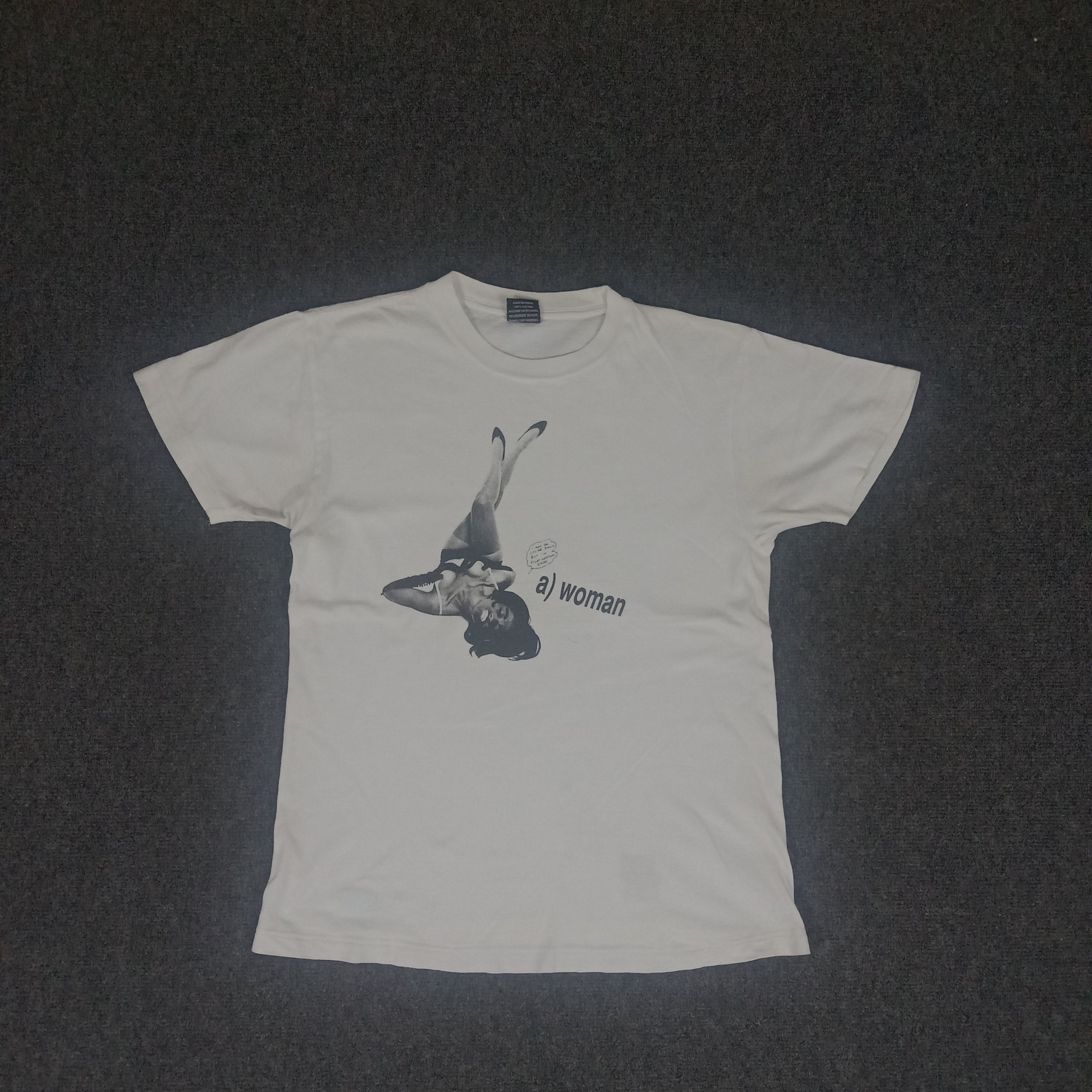 Vintage 90's a) Woman Streetwear Woman Tshirt