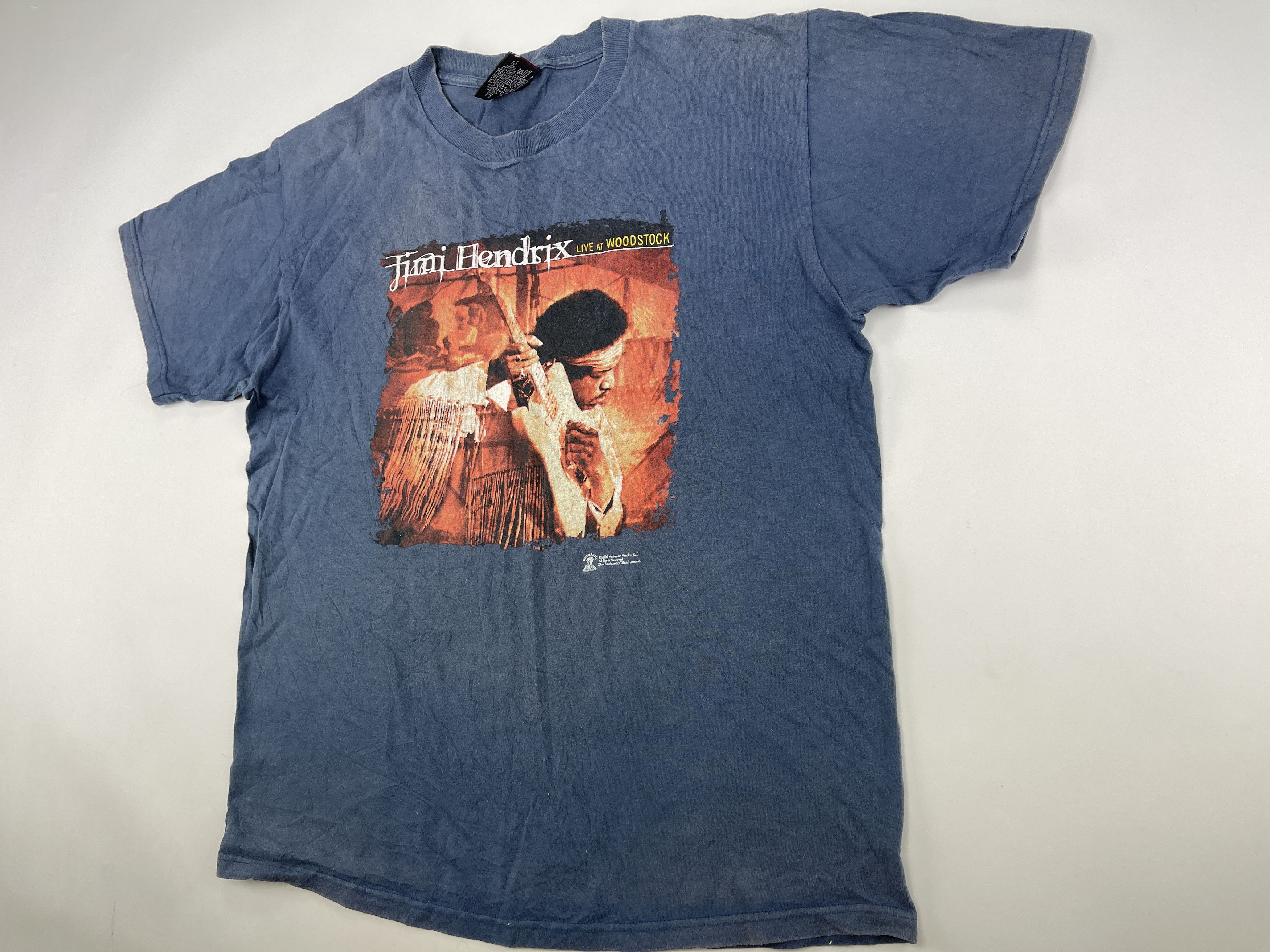 Band Tees × Jimi Hendrix JIMI HENDRIX T-Shirt, 2000, Zion Rootswear, vintage L Size US L / EU 52-54 / 3 - 4 Thumbnail