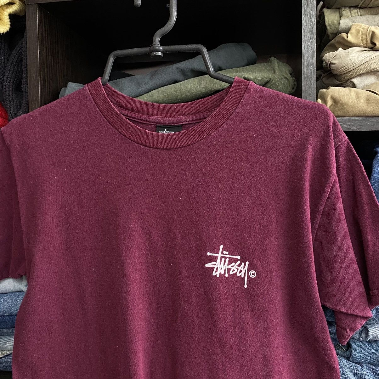 Stussy Vintage Stussy Big Logo y2k streetwear opium tee Size US S / EU 44-46 / 1 - 6 Thumbnail