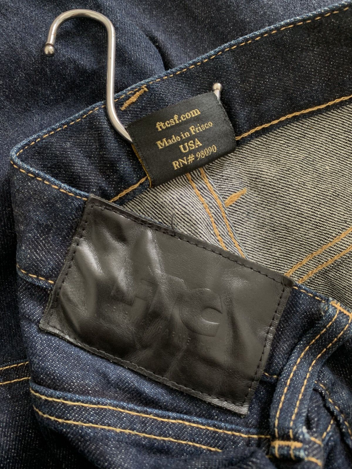 FTC FTC Skateboards Reguler Straight Deep Indigo Denim Size US 32 / EU 48 - 5 Thumbnail