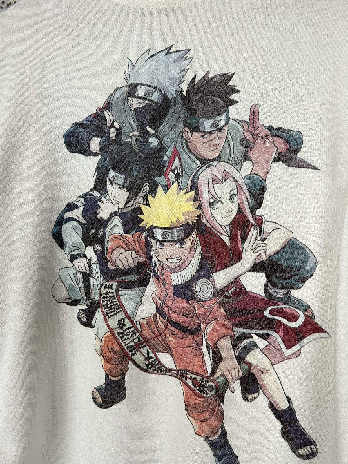 Anime Vintage Naruto 2002 Anime Manga Movie Graphic Tee Rare Size US M / EU 48-50 / 2 - 3 Thumbnail
